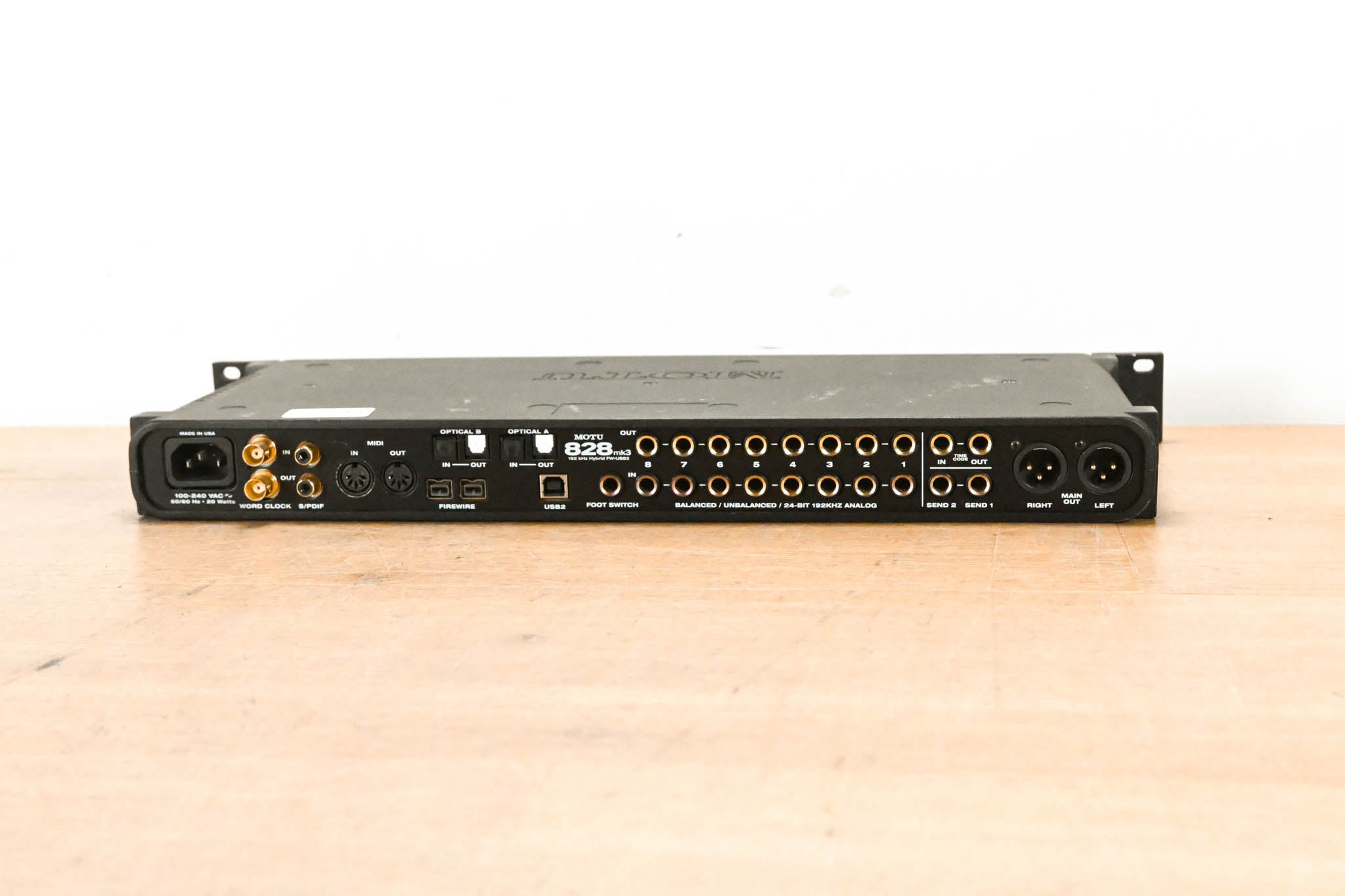 MOTU 828mk3 Hybrid FireWire Audio Interface