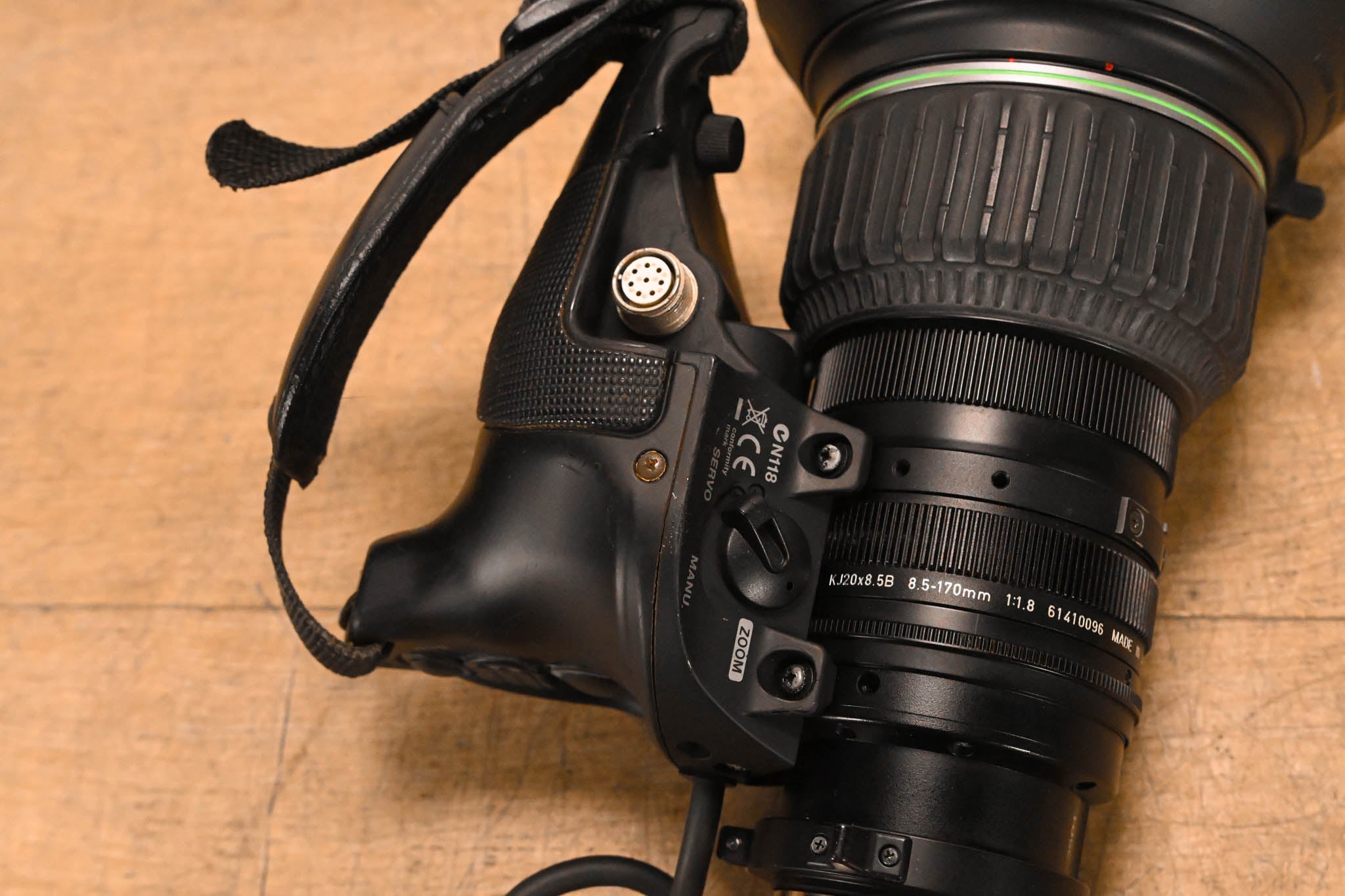 Canon KJ20x8.5B KRS HDgc 20x 2/3" ENG High Definition Telephoto Lens