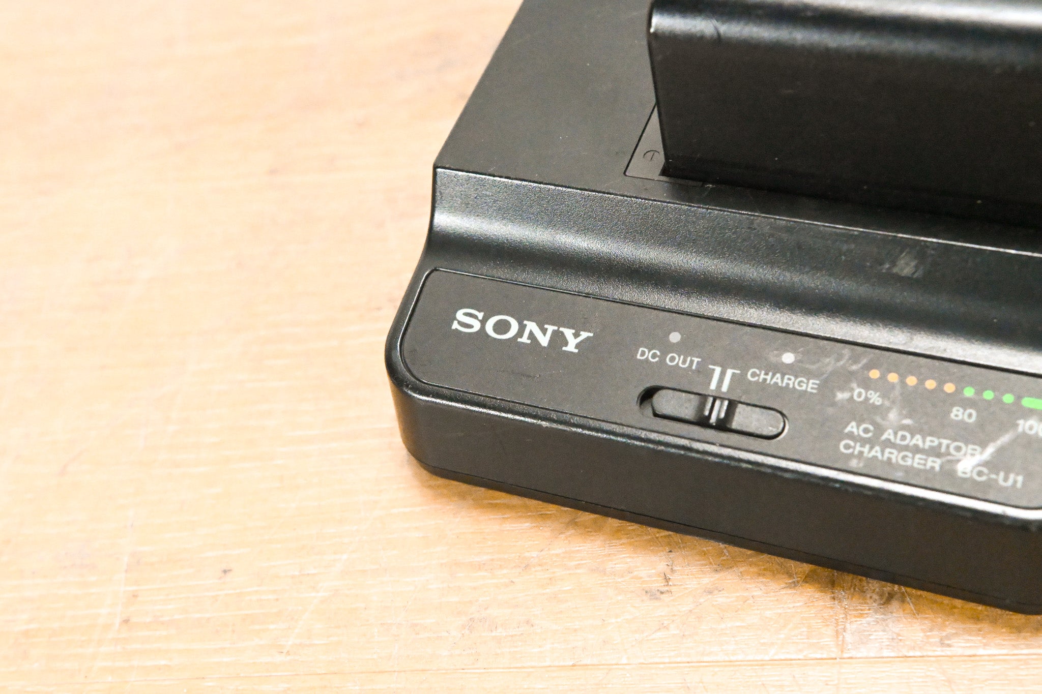 Sony BC-U1 AC Adapter/Charger with BP-U30 Battery (NO POWER SUPPLY)