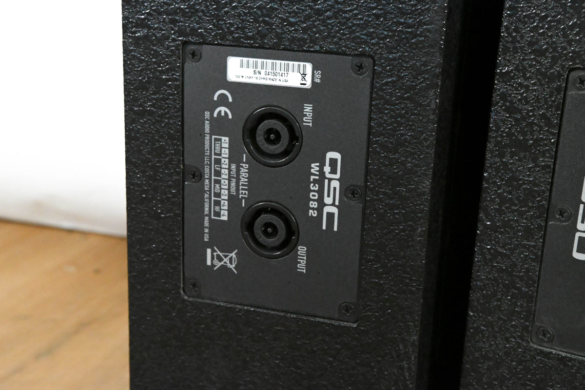 QSC WL3082 WideLine-8 3-Way Line Array Loudspeaker (PAIR)