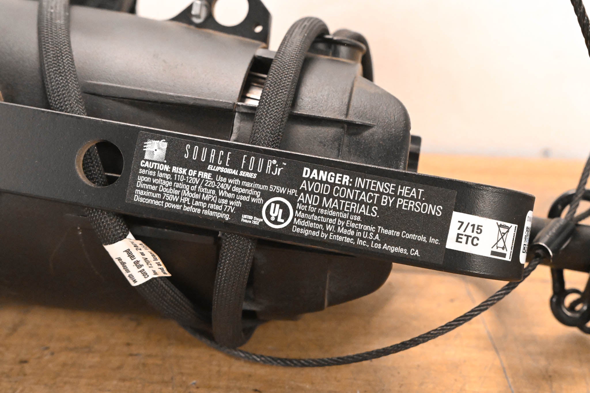 ETC Source Four Jr 50 Degree 575 Ellipsoidal Light