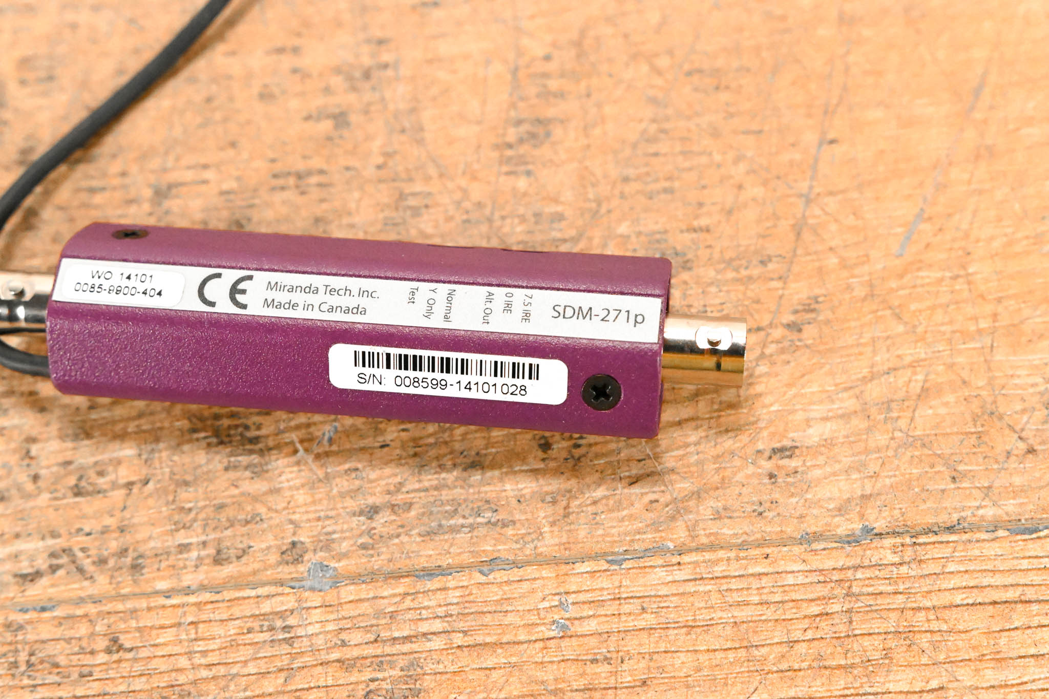 Miranda picoLink SDM-271p 4:2:2 SDI to Composite Video Converter(NO PSU)
