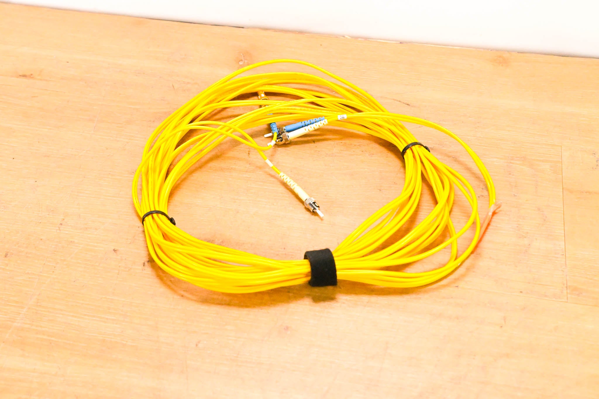 Corning SMF-28 Ultra ST-ST Duplex Single Mode Fiber Cable - 20'