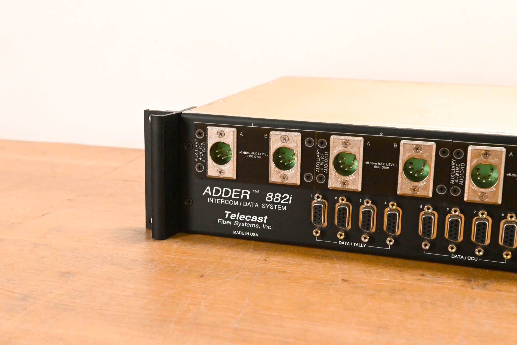 Telecast Fiber Systems Adder 882i Fiber Intercom Data System (NO PSU)