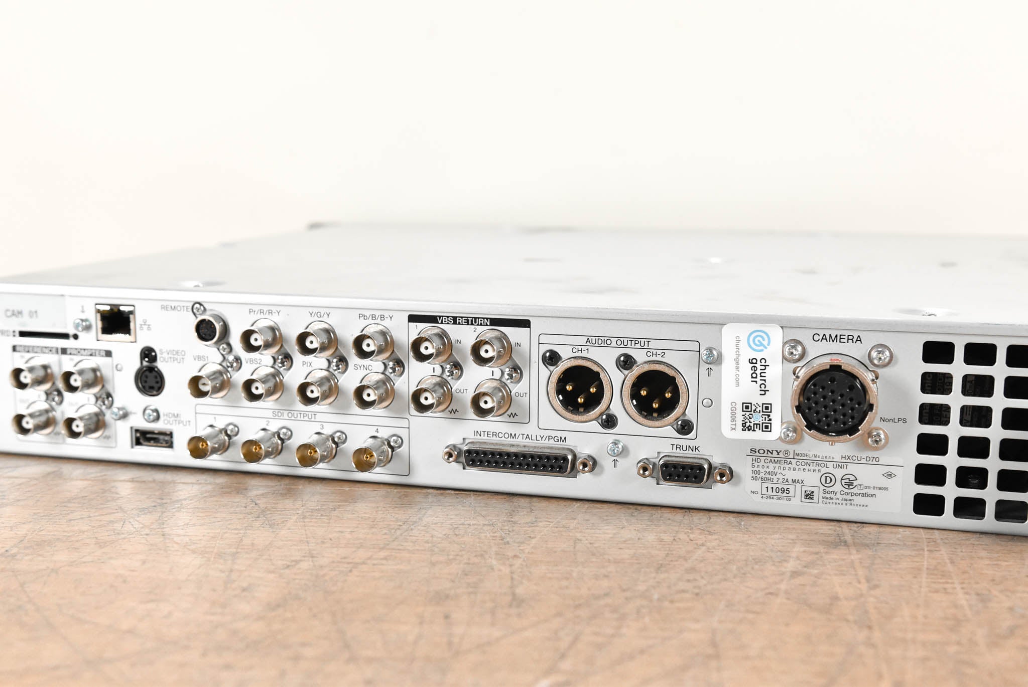 Sony HXCU-D70 Camera Control Unit for HXC-D70 HD/SD Camera CG006TX