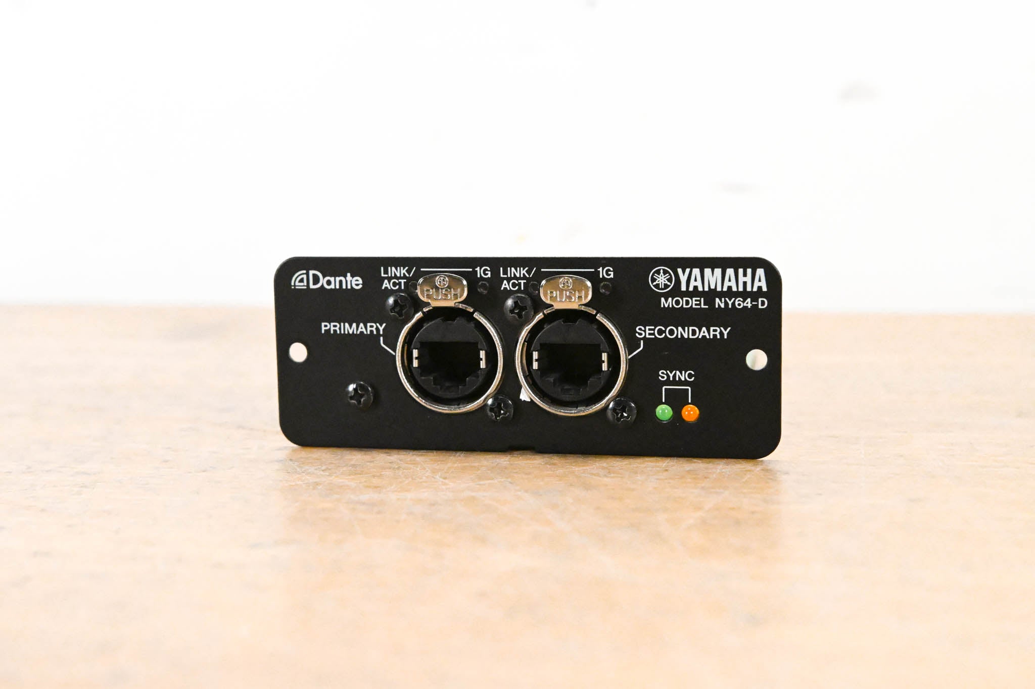 Yamaha NY64-D Dante I/O Expansion Card for TF Mixers