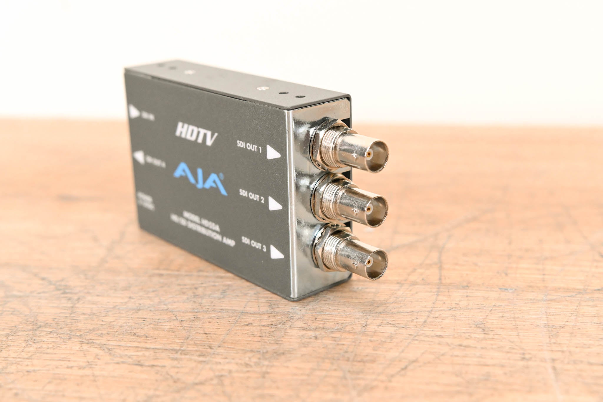 AJA HD5DA 1x4 HD/SD-SDI Distribution Amplifier/Repeater NO POWER SUPPLY