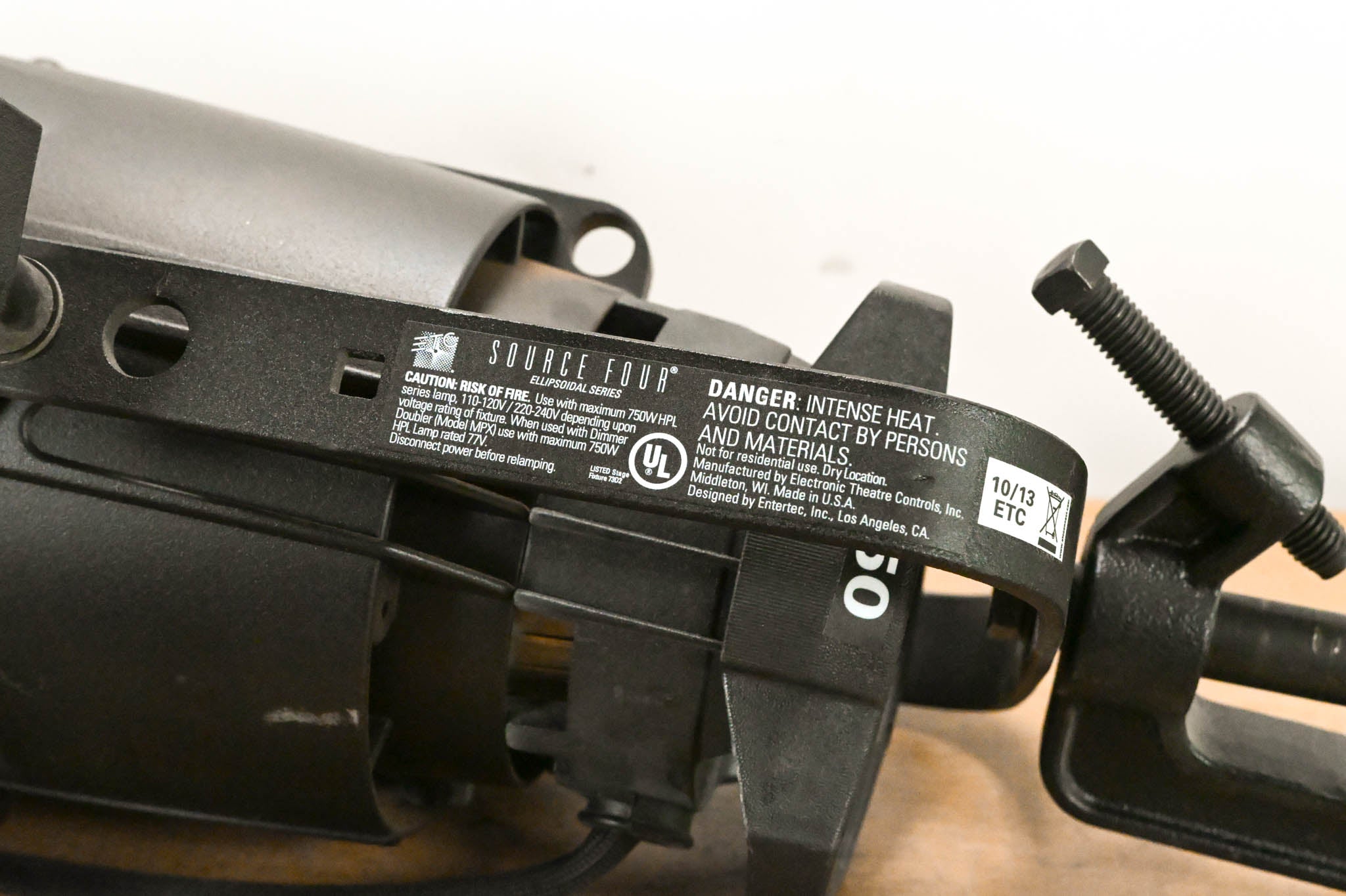 ETC Source Four 750 Ellipsoidal Light (No Lens Tube)