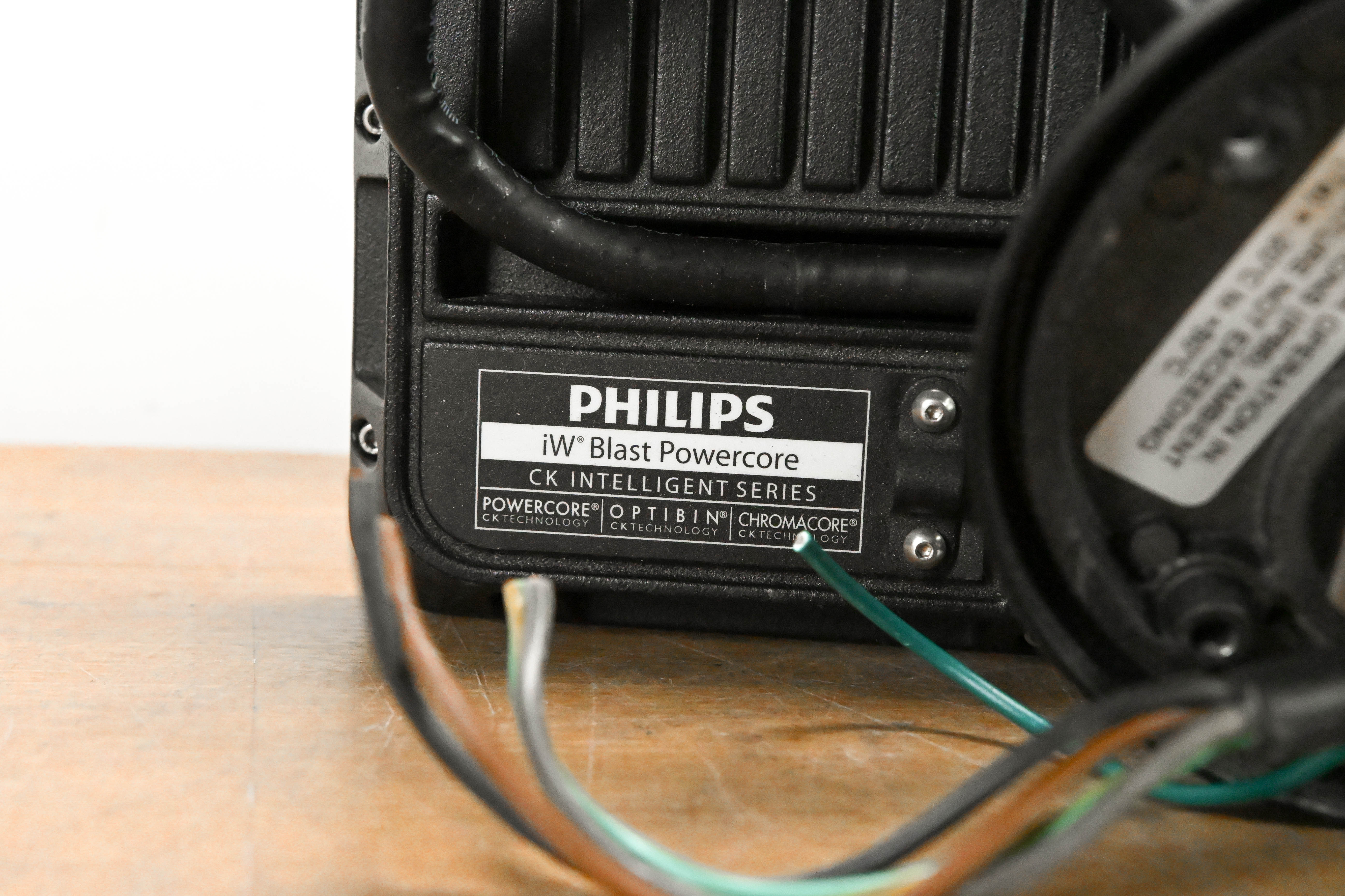 Philips iW Blast Powercore 21° Frosted Lens LED Fixture - Black