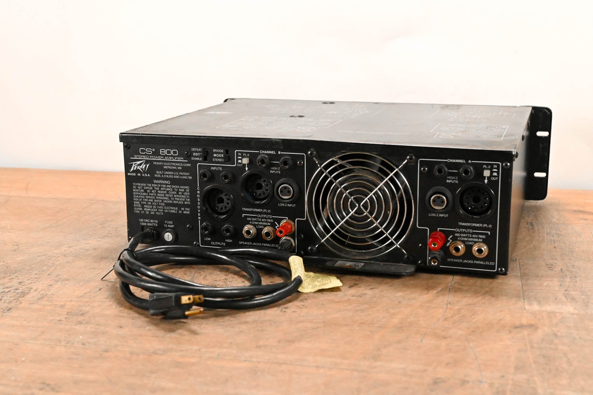 Peavey CS-800 2-Channel Power Amplifier