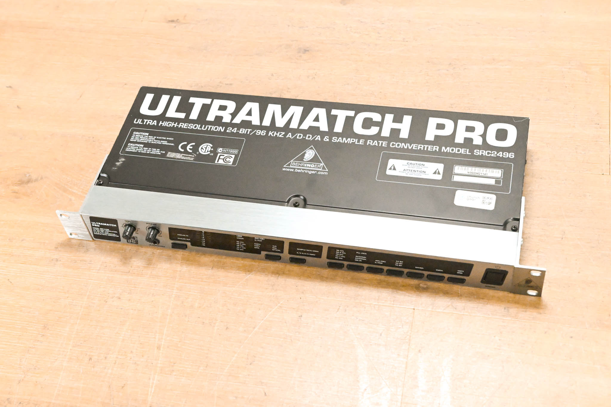 Behringer ULTRAMATCH PRO SRC2496 Sample Rate Converter