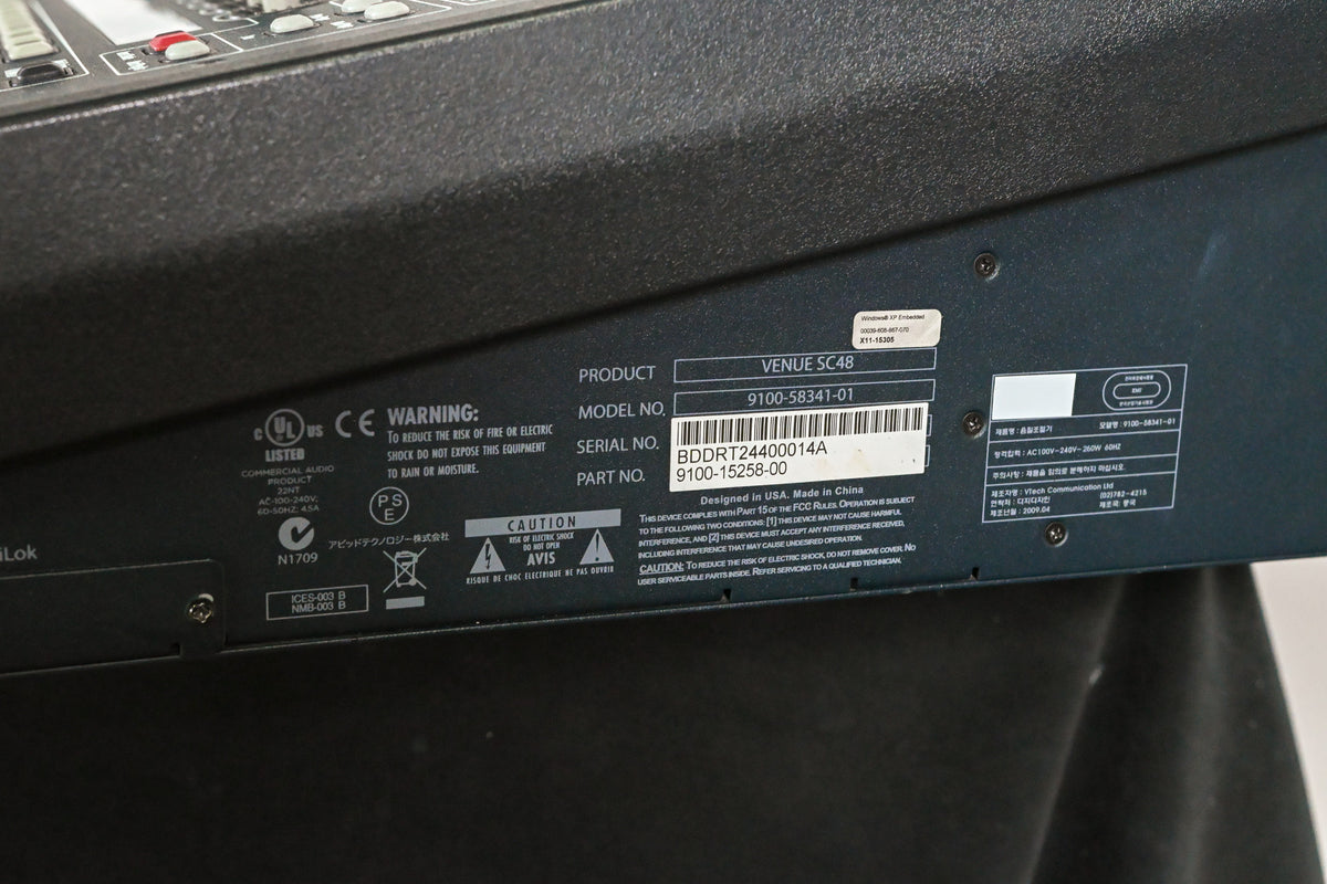AVID VENUE SC48 Digital Audio Mixing Console