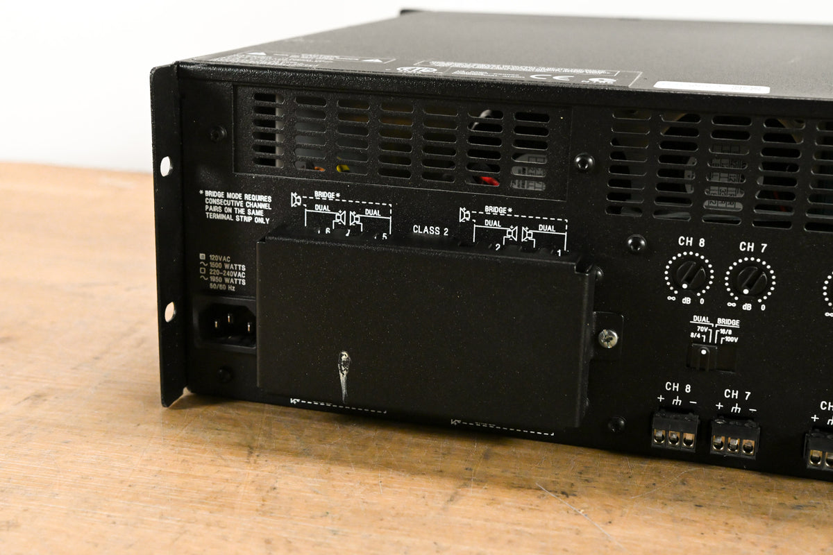 Crown CTs 8200 200W 8-Channel Power Amplifier