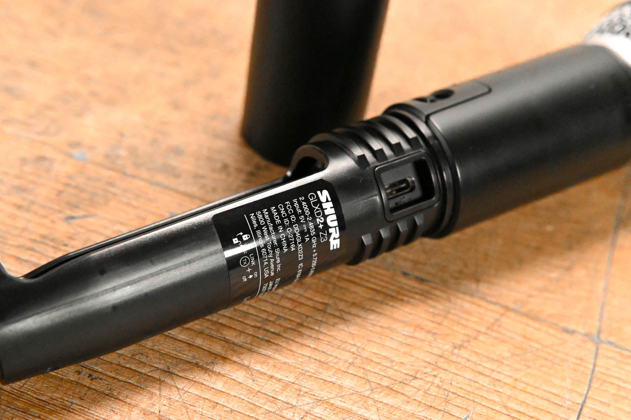 Shure GLXD2+/B58 Dual Band Handheld Wireless Transmitter - Z3 Band