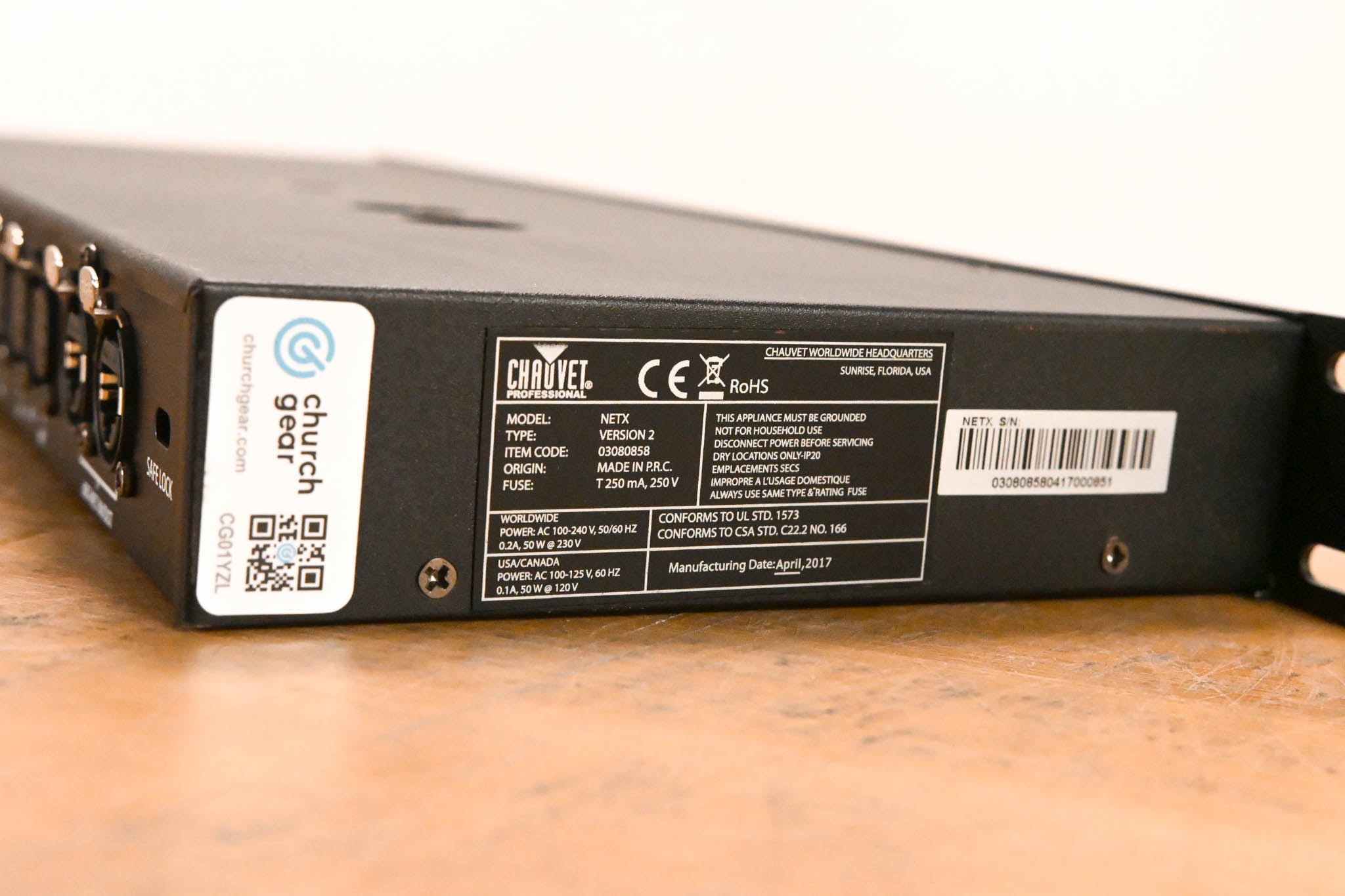 Chauvet NET-X v2 DMX and Art-Net Network Node