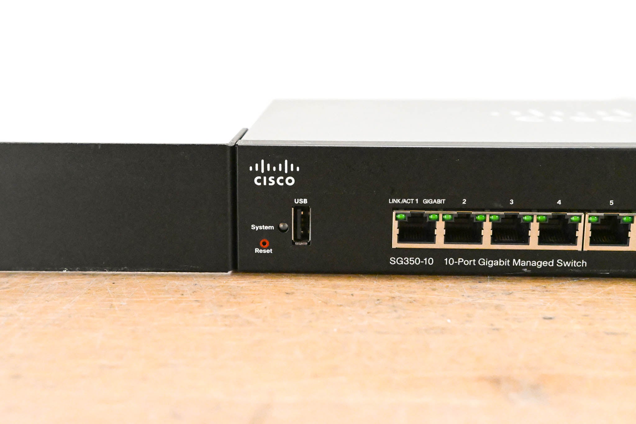 Cisco SG350-10 10-Port Gigabit Managed Switch (NO POWER SUPPLY)