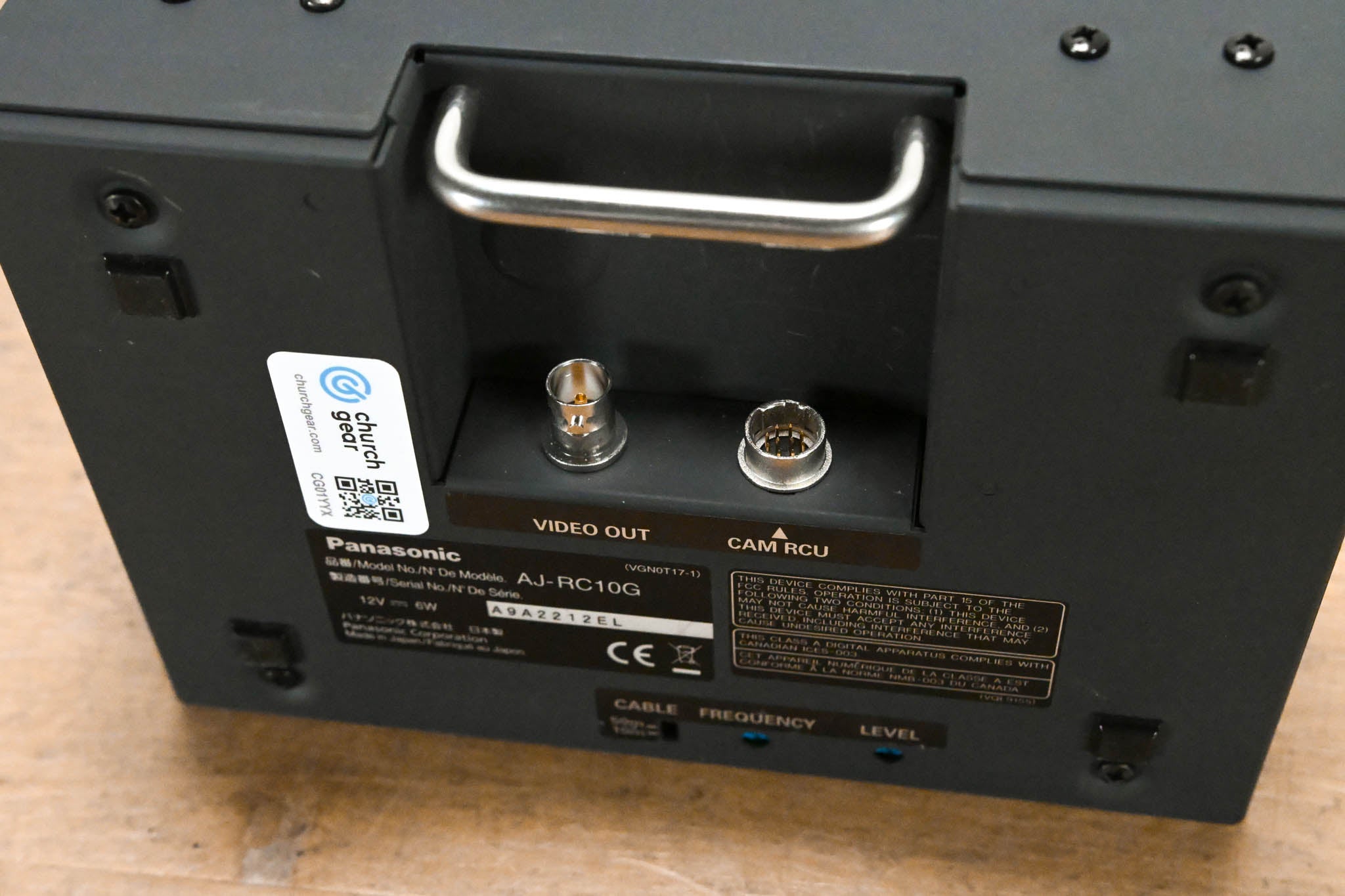 Panasonic AJ-RC10G Remote Control Unit