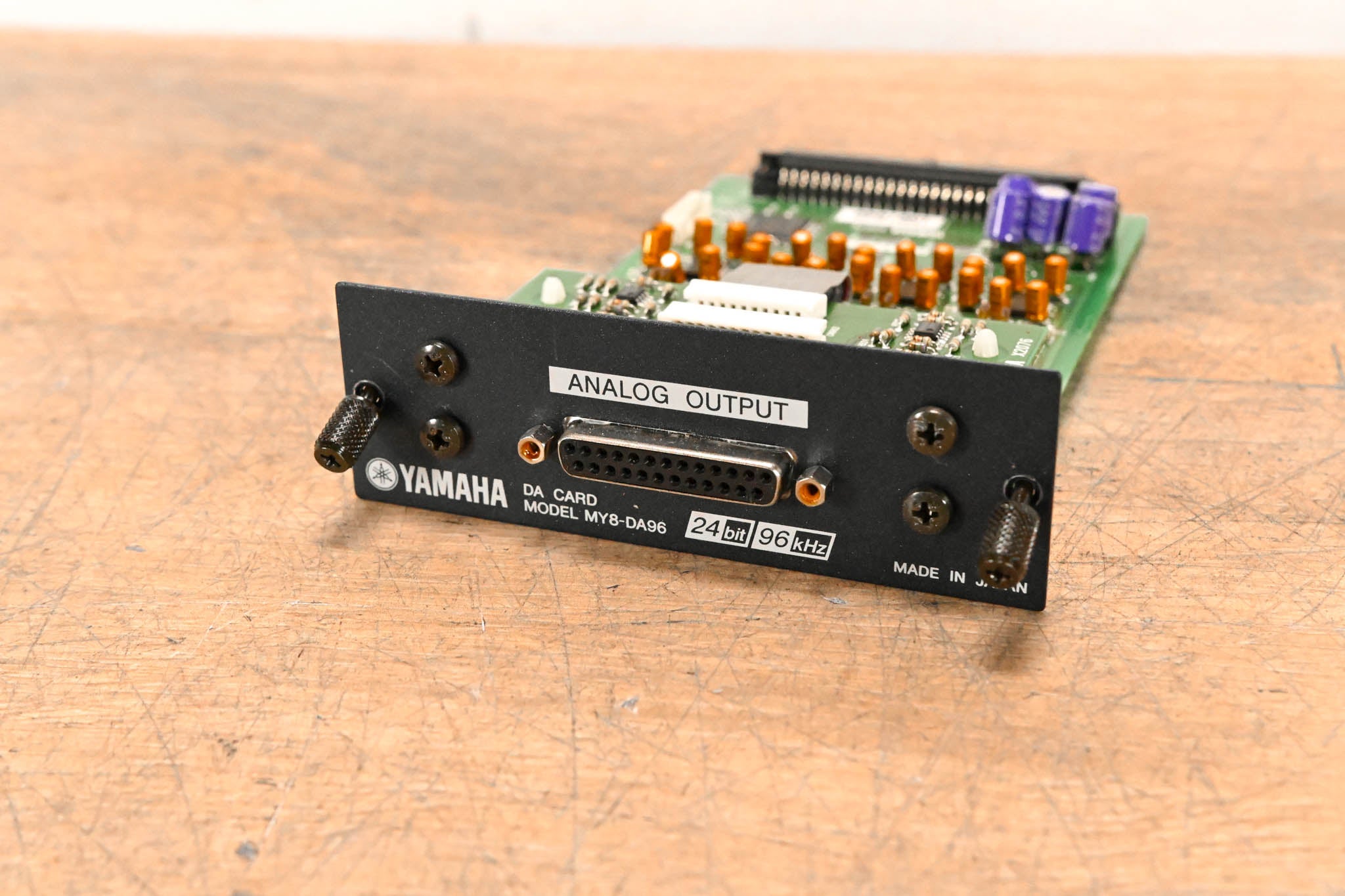 Yamaha MY8-DA96 24-bit, 96kHz 8-Channel Analog Output Card