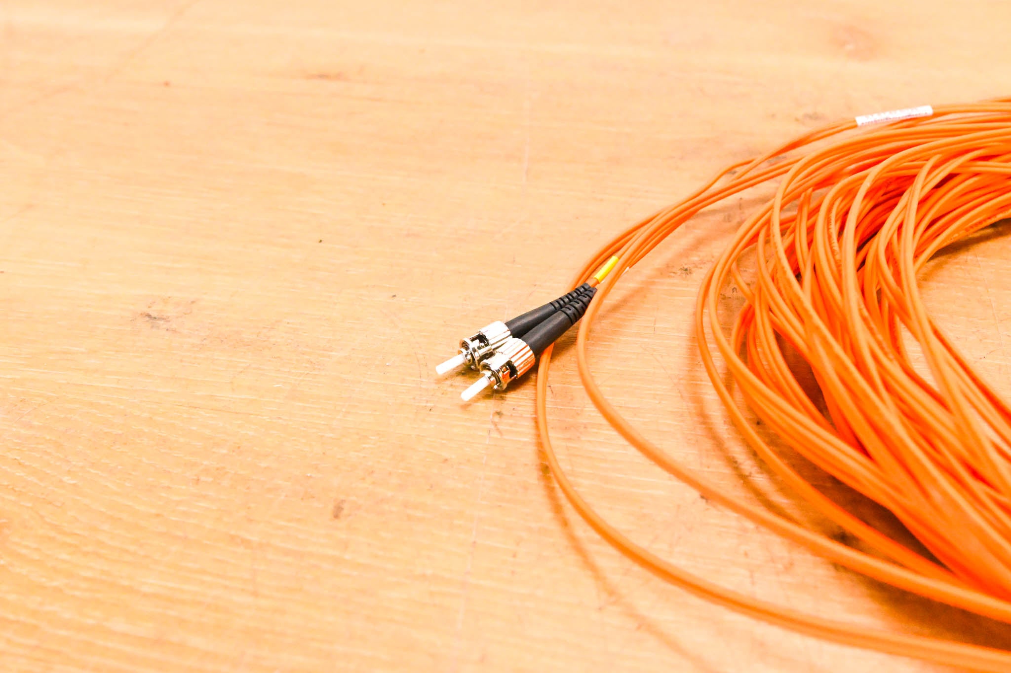 Tripp Lite ST-ST Duplex OM1 62.5/125 Multimode Fiber Cable - 100'