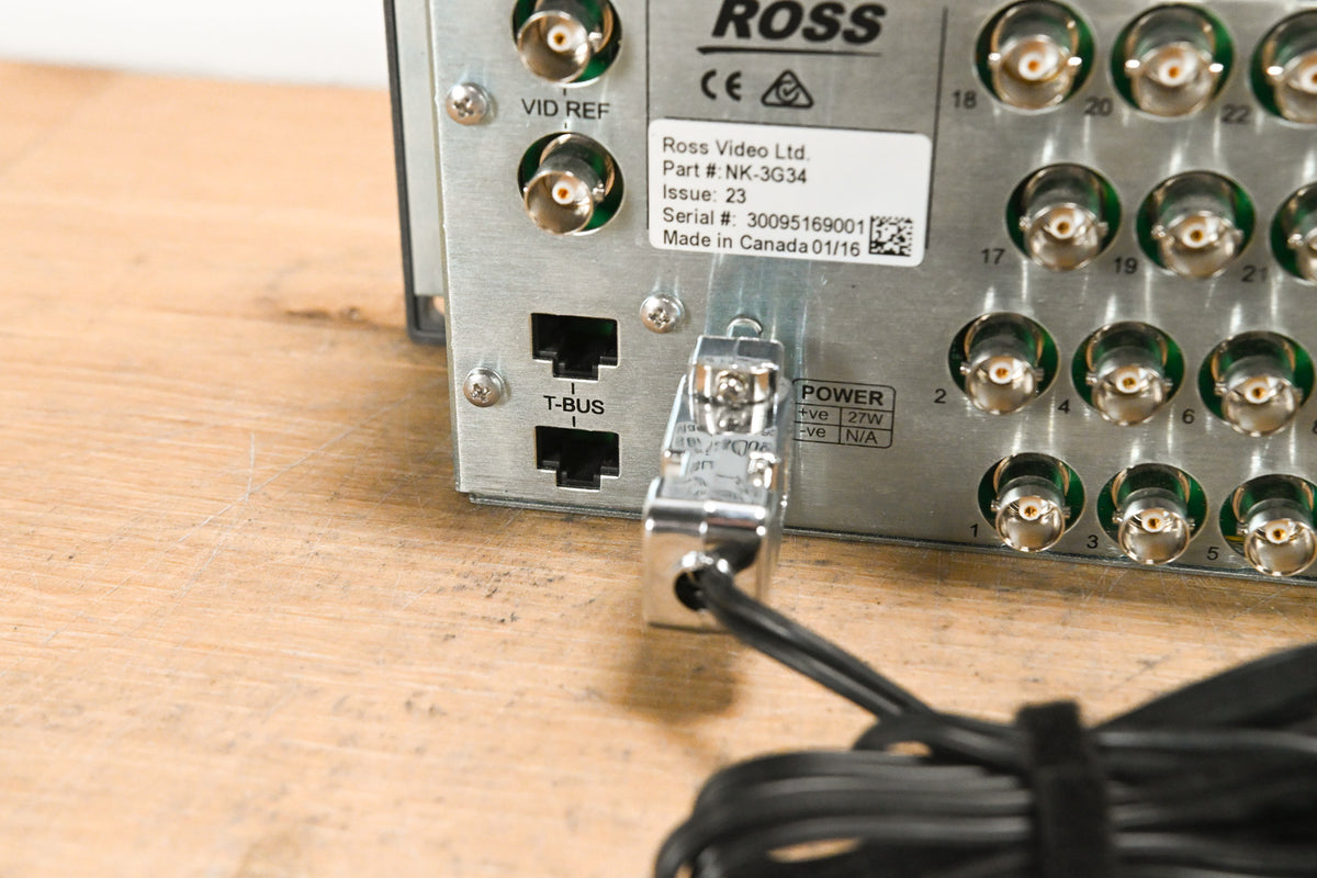 Ross NK-3G34 34 × 34 3G/HD/SD SDI Utility Router