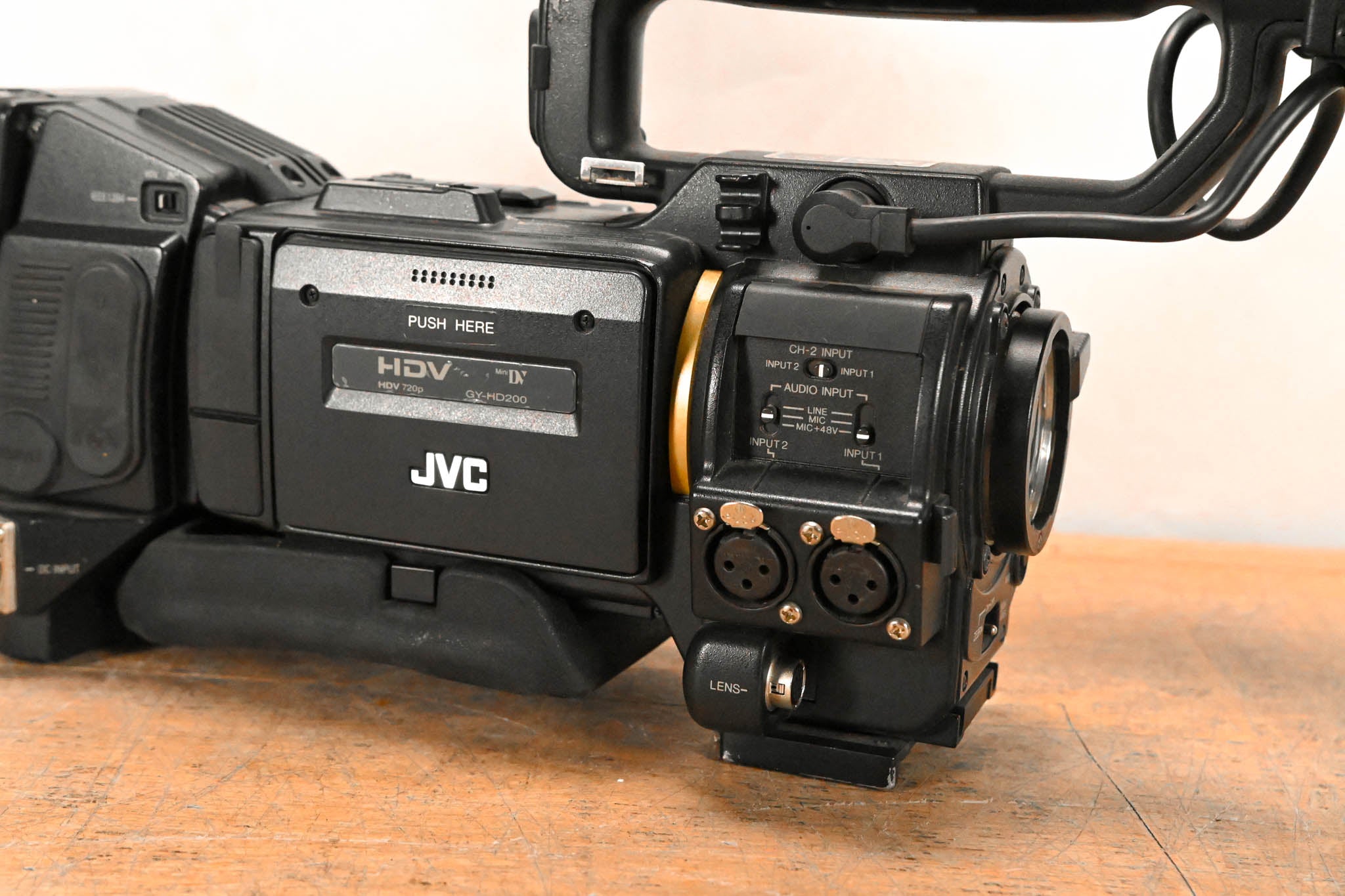 JVC GY-HD200U 1/3" 3-CCD Professional HDV Camcorder