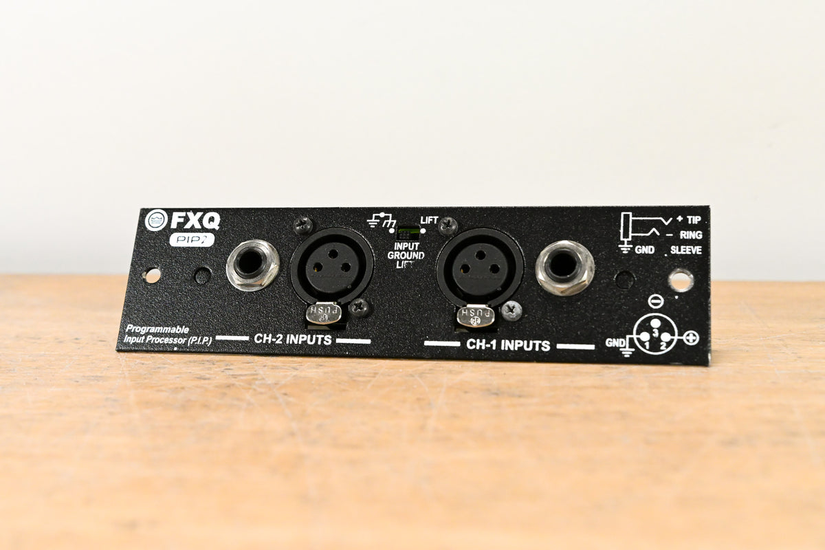 Crown FXQ PIP2 XLR/TRS Input Card for Amplifier