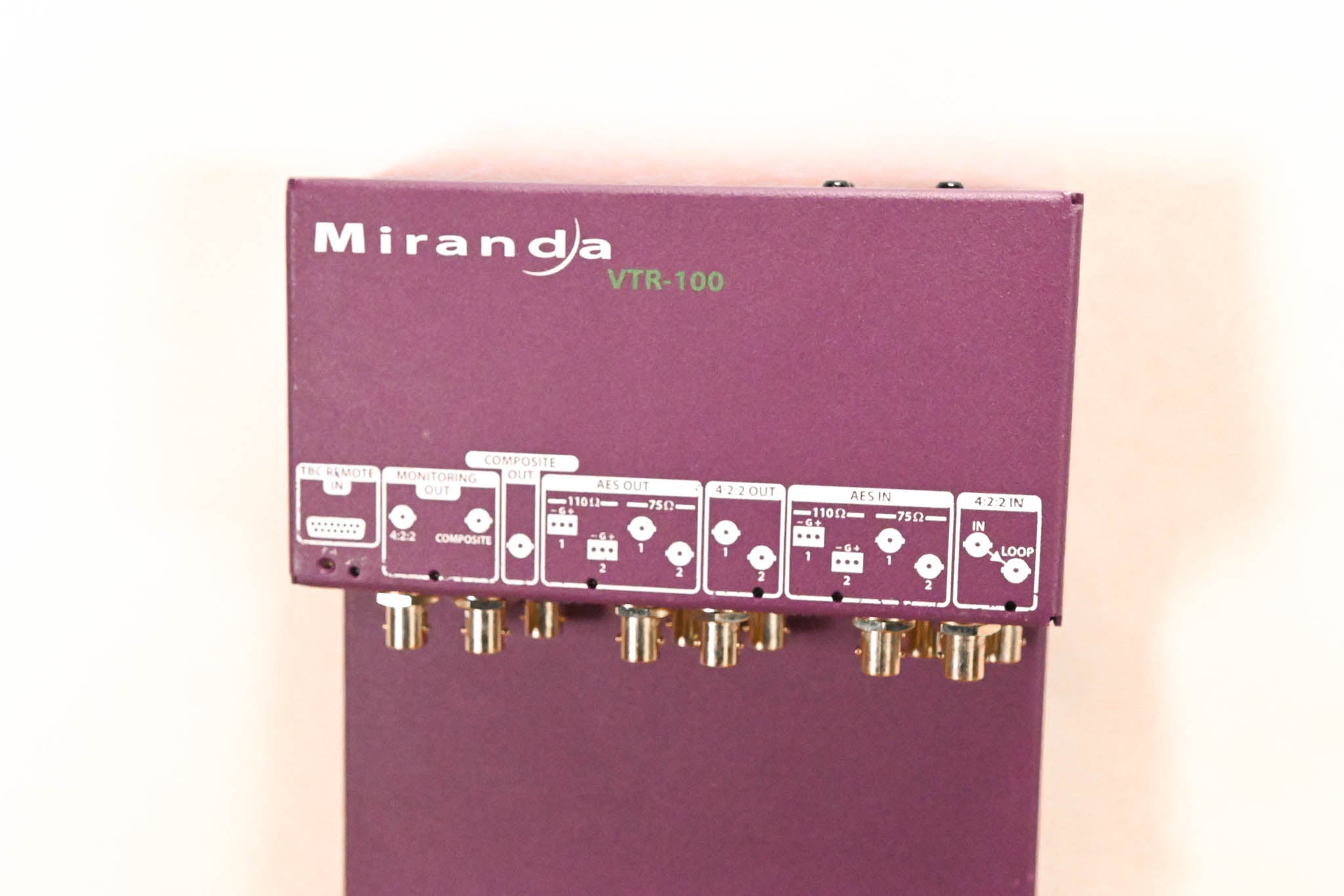 Miranda VTR-100 Analog to Digital Bi-Directional Media Converter