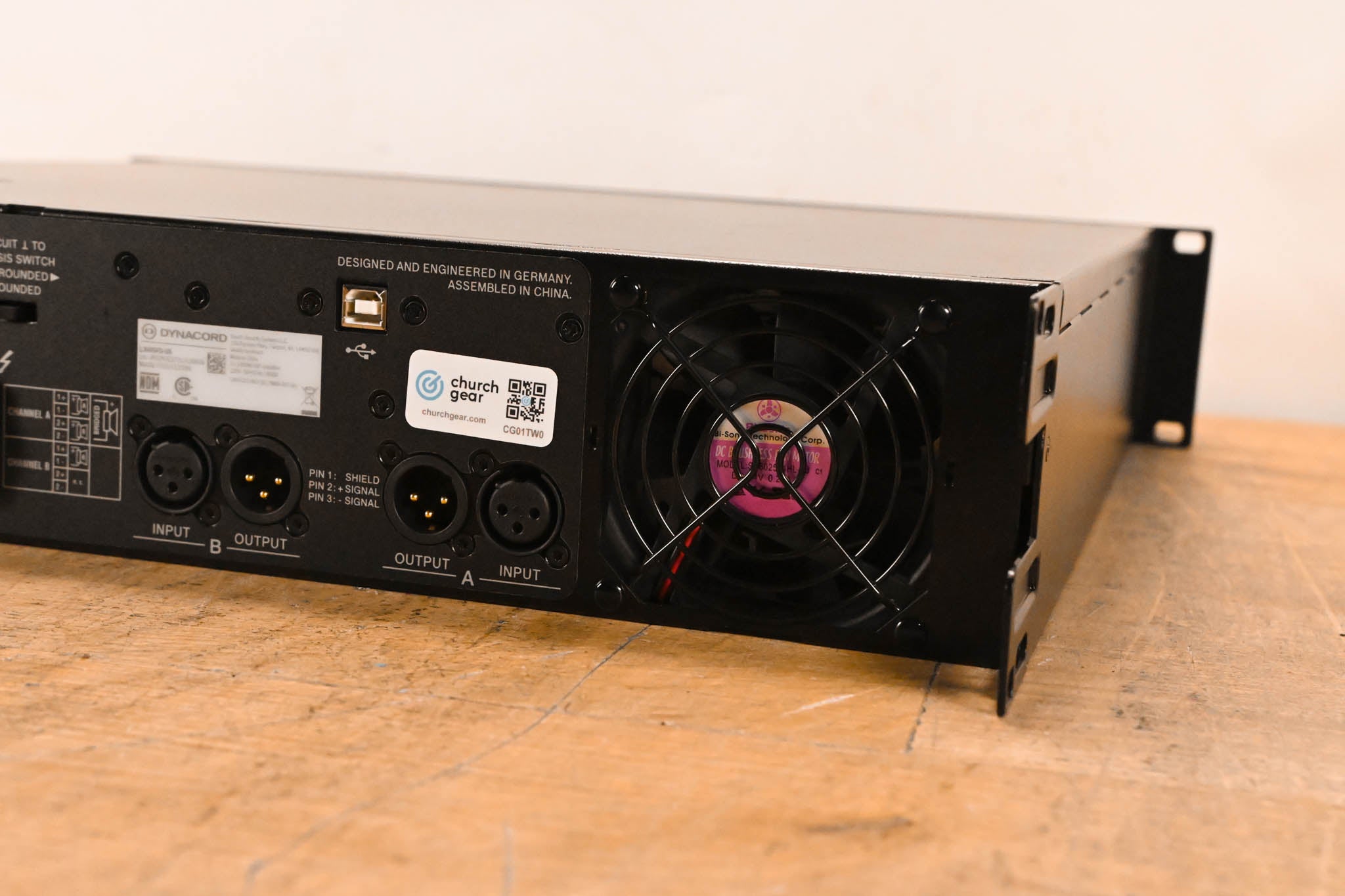Dynacord L3600FD 2-Channel Power Amplifier with DSP