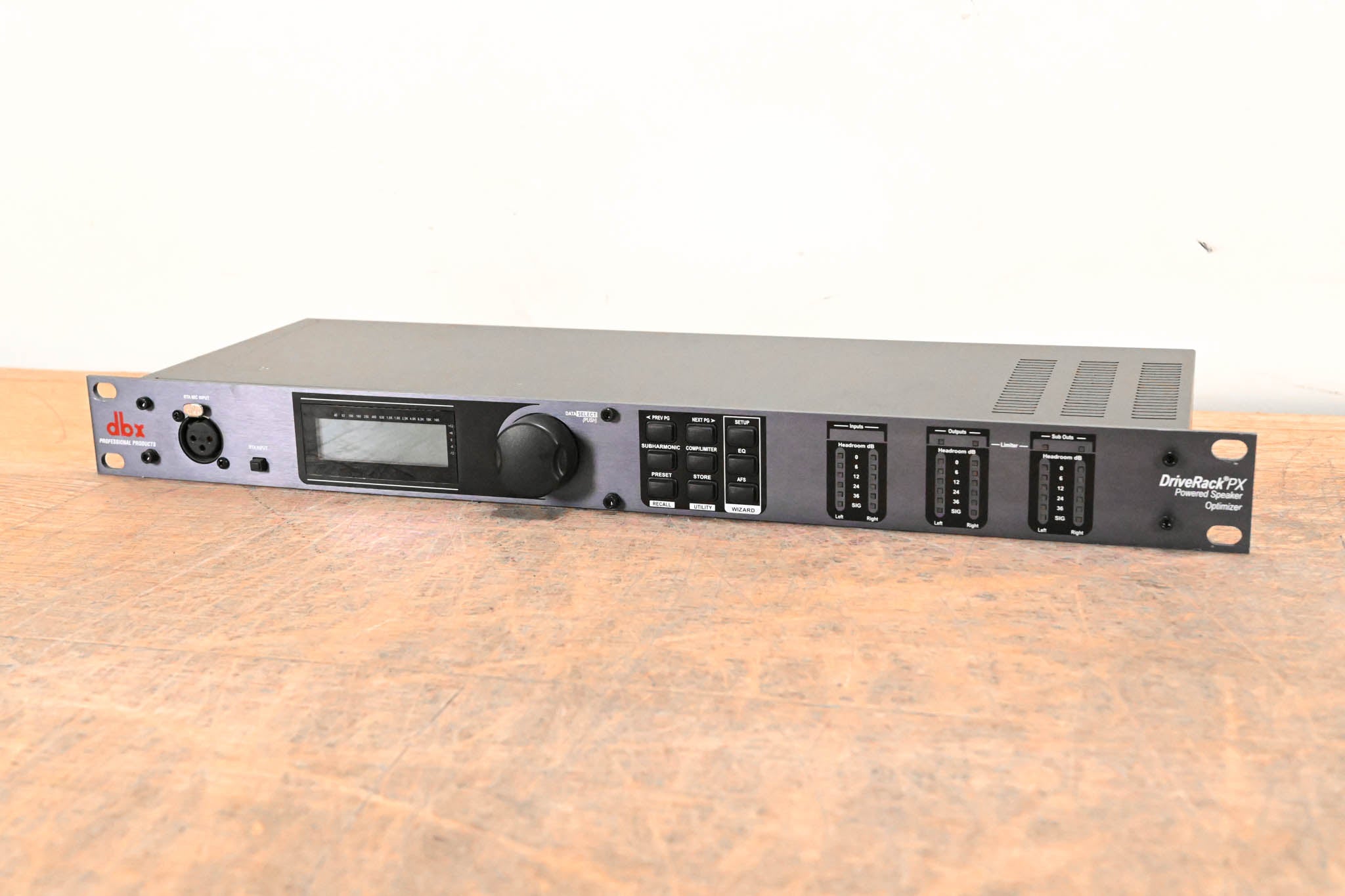 dbx DriveRack PX Powered Speaker Optimizer