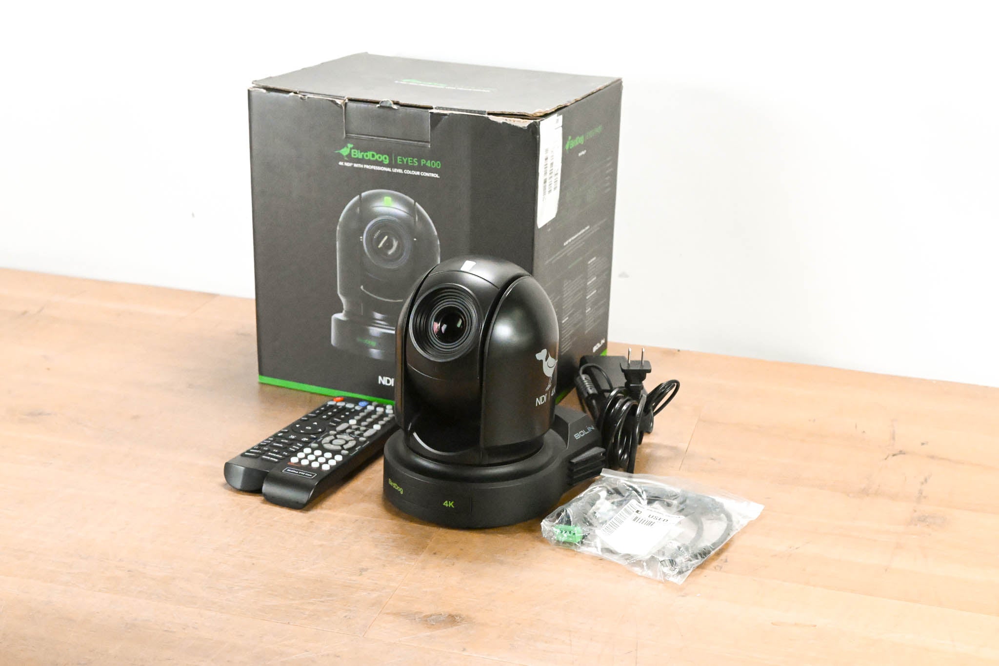 BirdDog EYES P400 4K 10-Bit Full NDI PTZ Camera