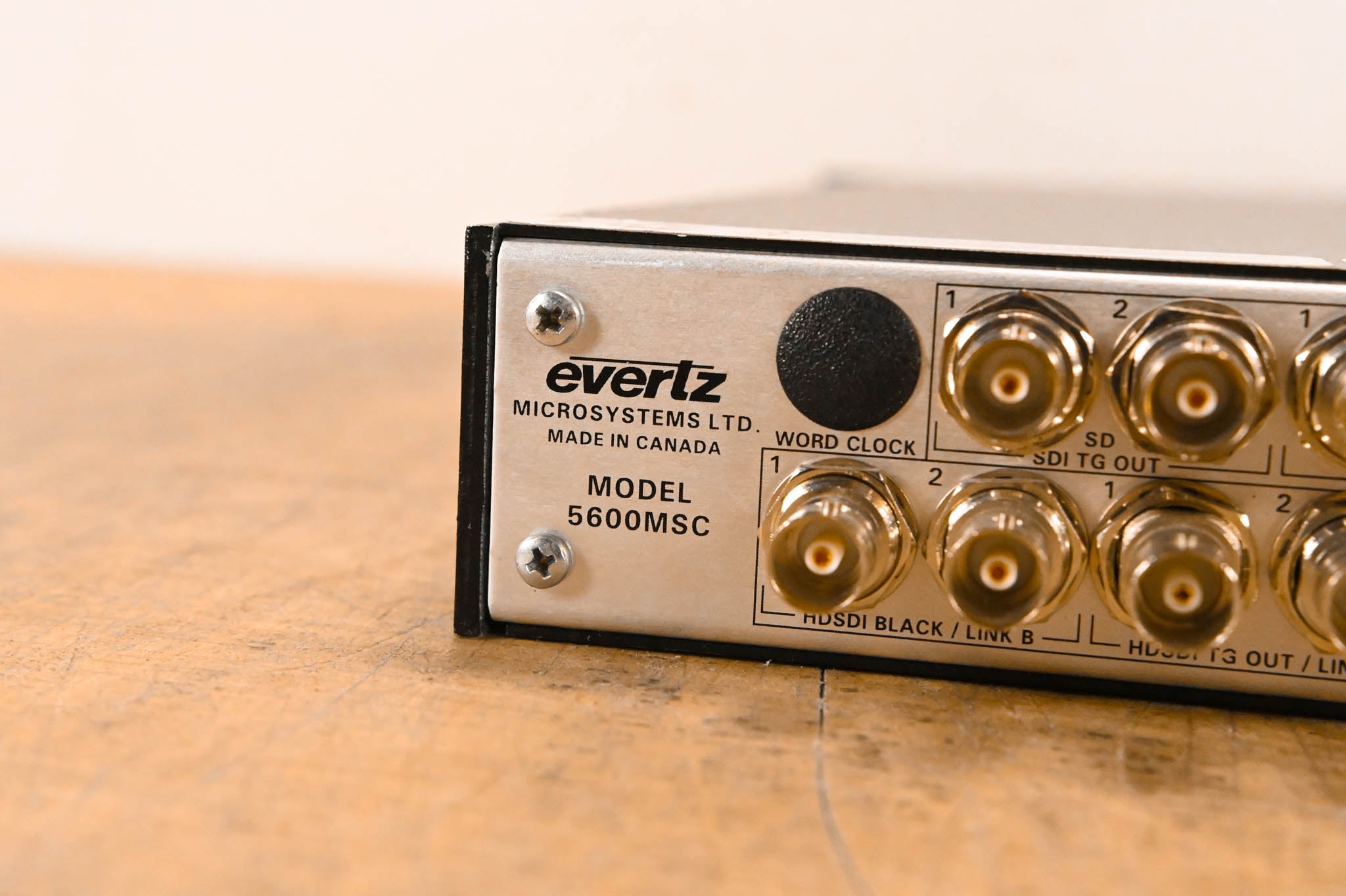 Evertz 5600MSC Master Clock/SPG