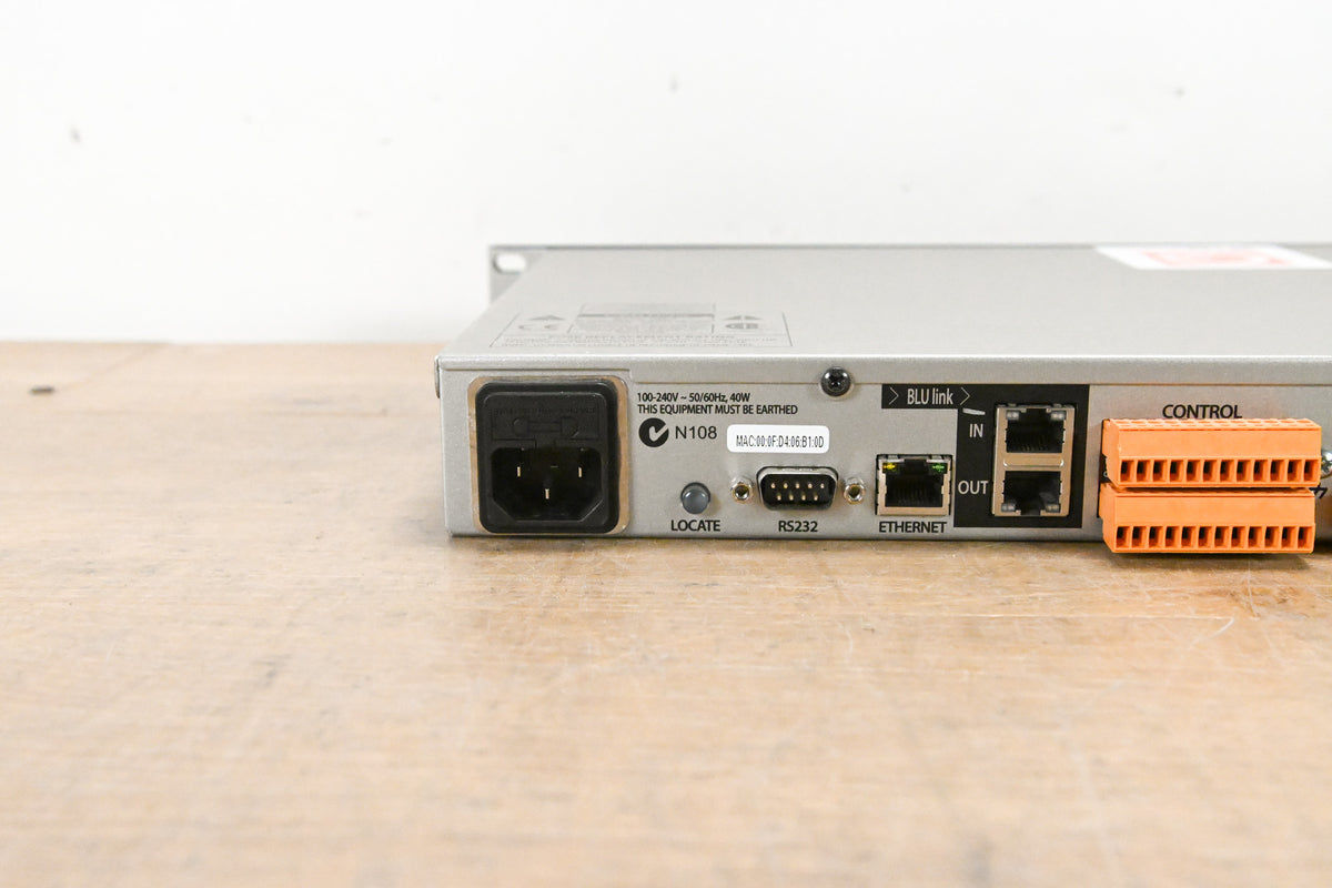 BSS London BLU-100 12x8 Signal Processor with BLU Link