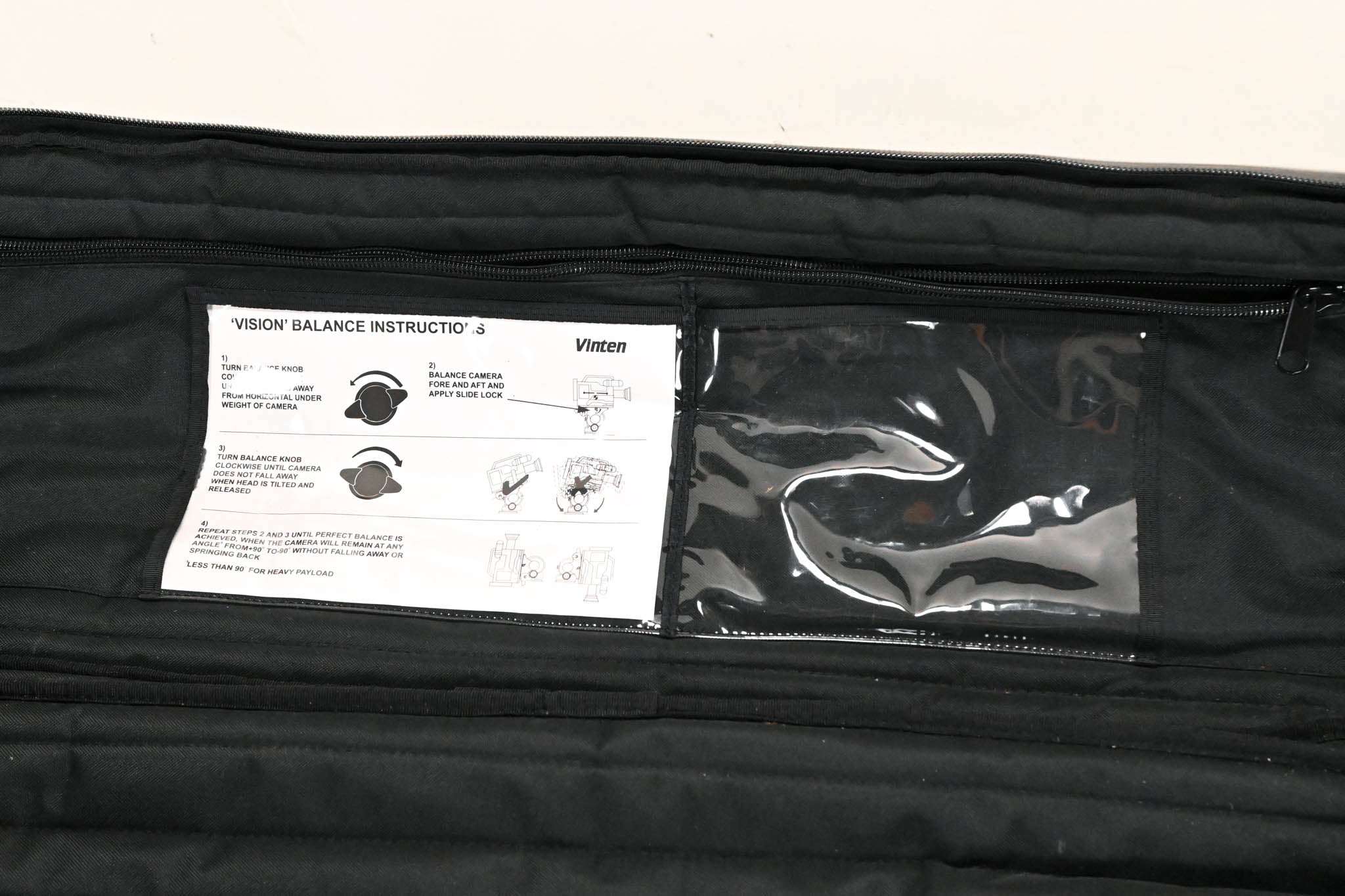 Vinten 3358-3 Soft Padded Case for Vision 3, 6, 8 and 11 Tripod Systems