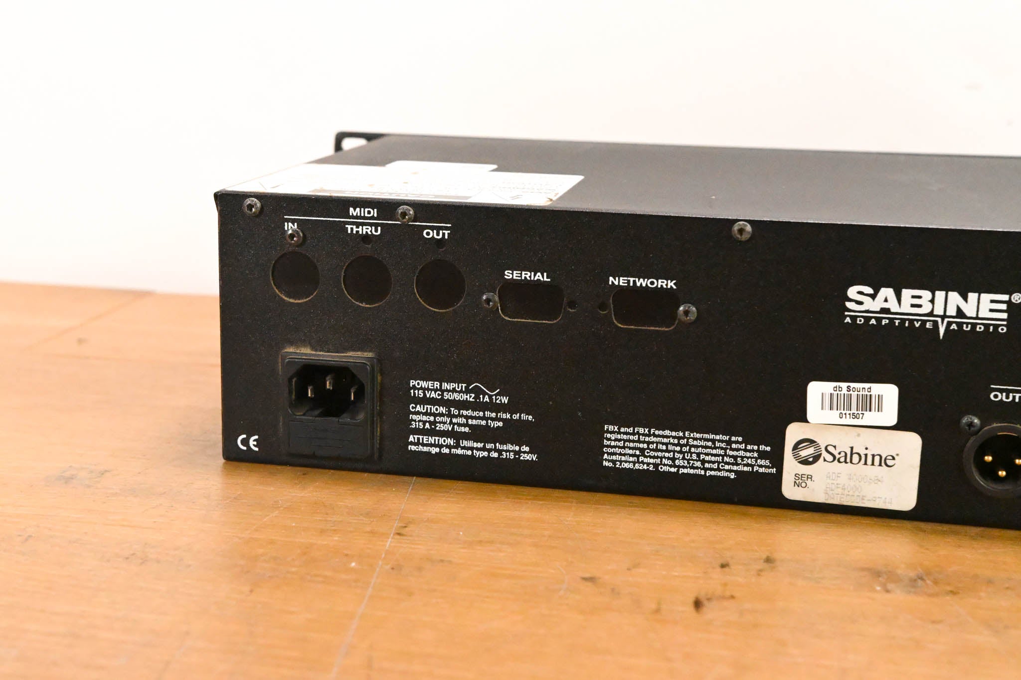 Sabine Power-Q ADF-4000 Processor