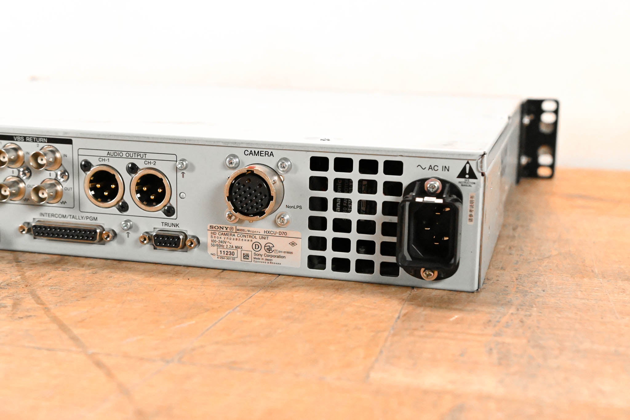 Sony HXCU-D70 Camera Control Unit for HXC-D70 HD/SD Camera