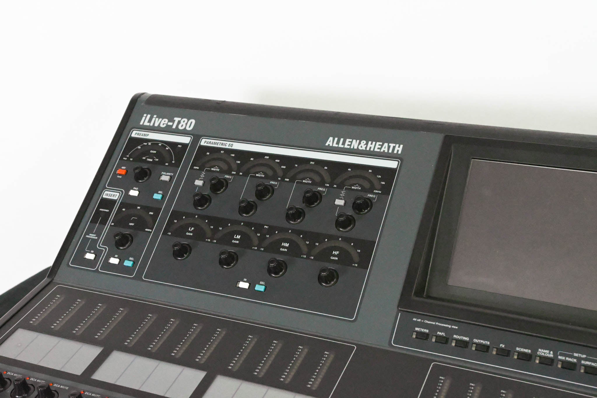 Allen & Heath iLive-T80 Mixing Surface with iDR-48 Fixed Format MixRack