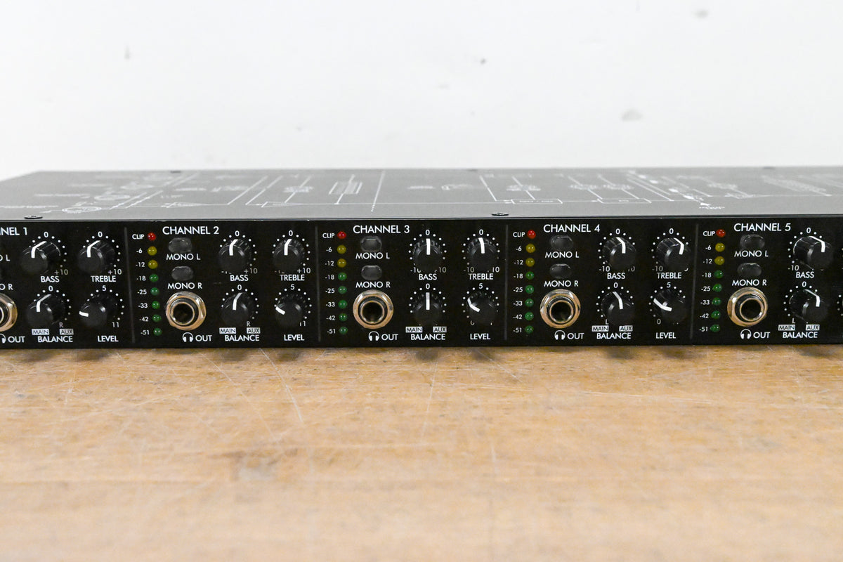ART HeadAmp6Pro 6-Channel Headphone Amplifier