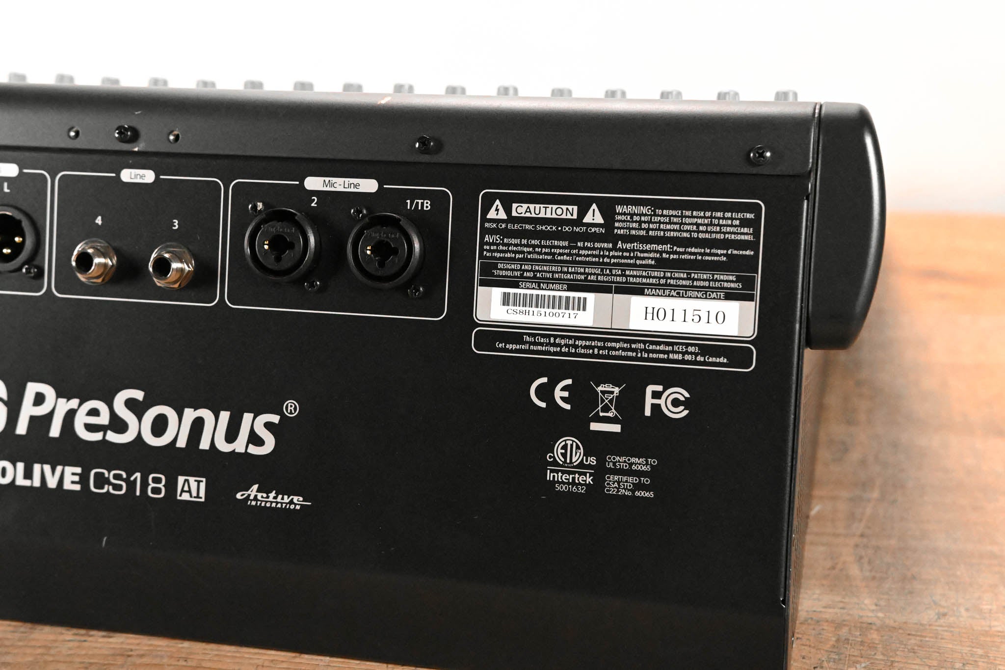 PreSonus StudioLive CS18AI Ethernet/AVB Control Surface