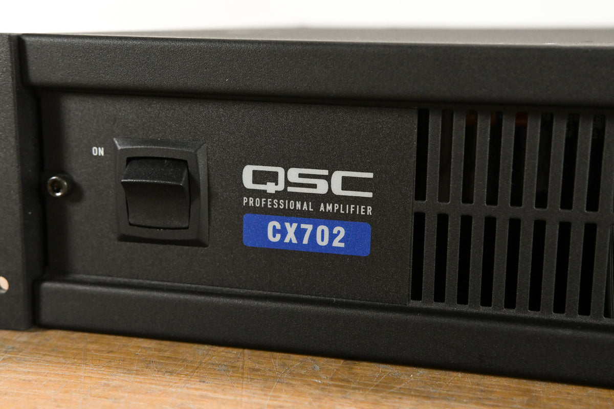 QSC CX702 2-Channel 700W Power Amplifier