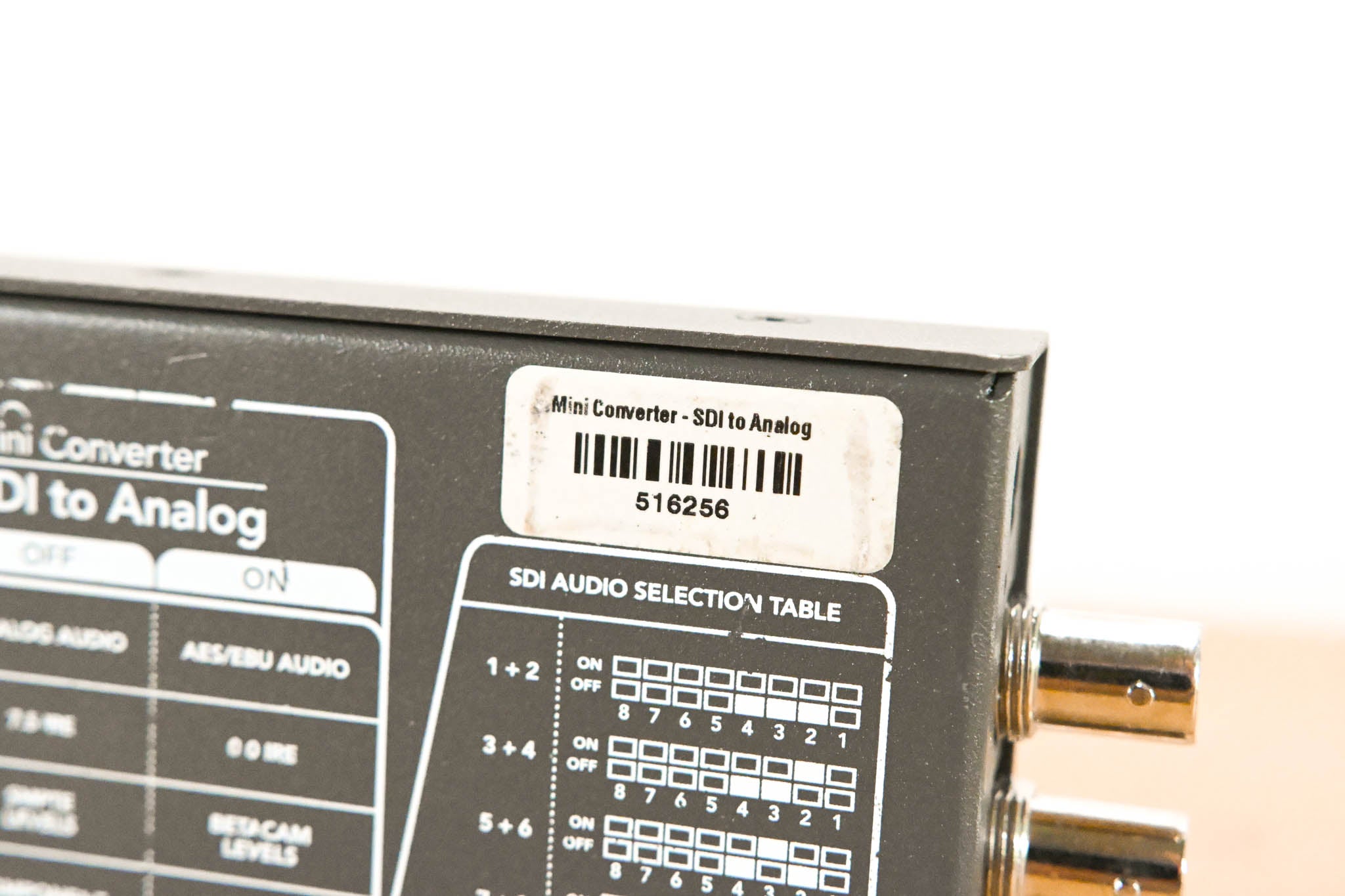 Blackmagic Design Mini Converter SDI to Analog (NO POWER SUPPLY)