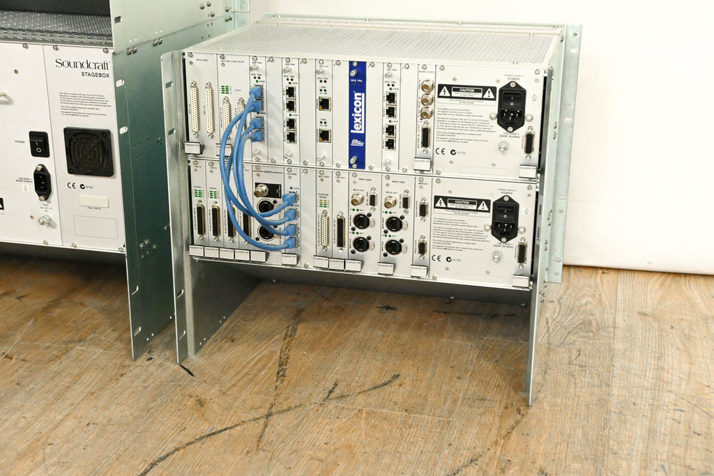 Soundcraft Locar Rack Soundcraft Vi6 Console w/ Local Rack and Stage Boxes CG01RVC