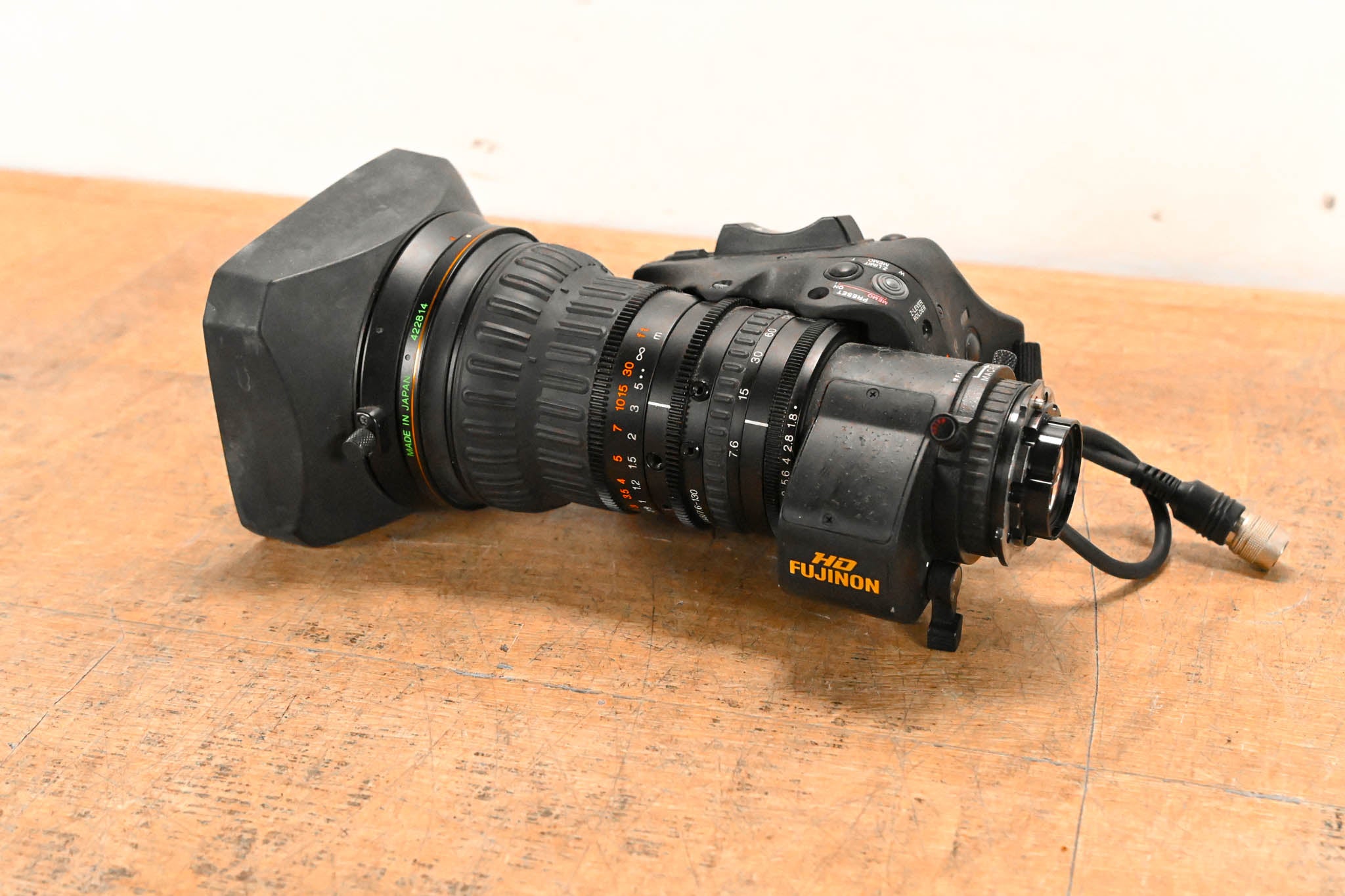 Fujinon XA17x7.6BERM-M58B 1:1.8/7.6-130mm Zoom Lens
