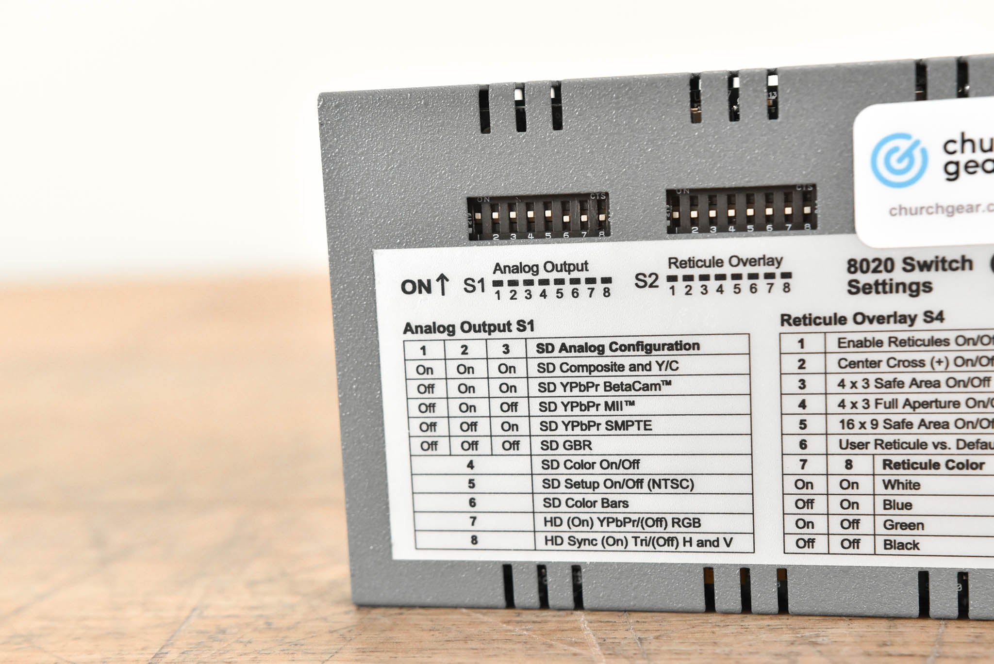 Cobalt HD-8020 HD/SD Dual-Rate Digital to Analog Converter