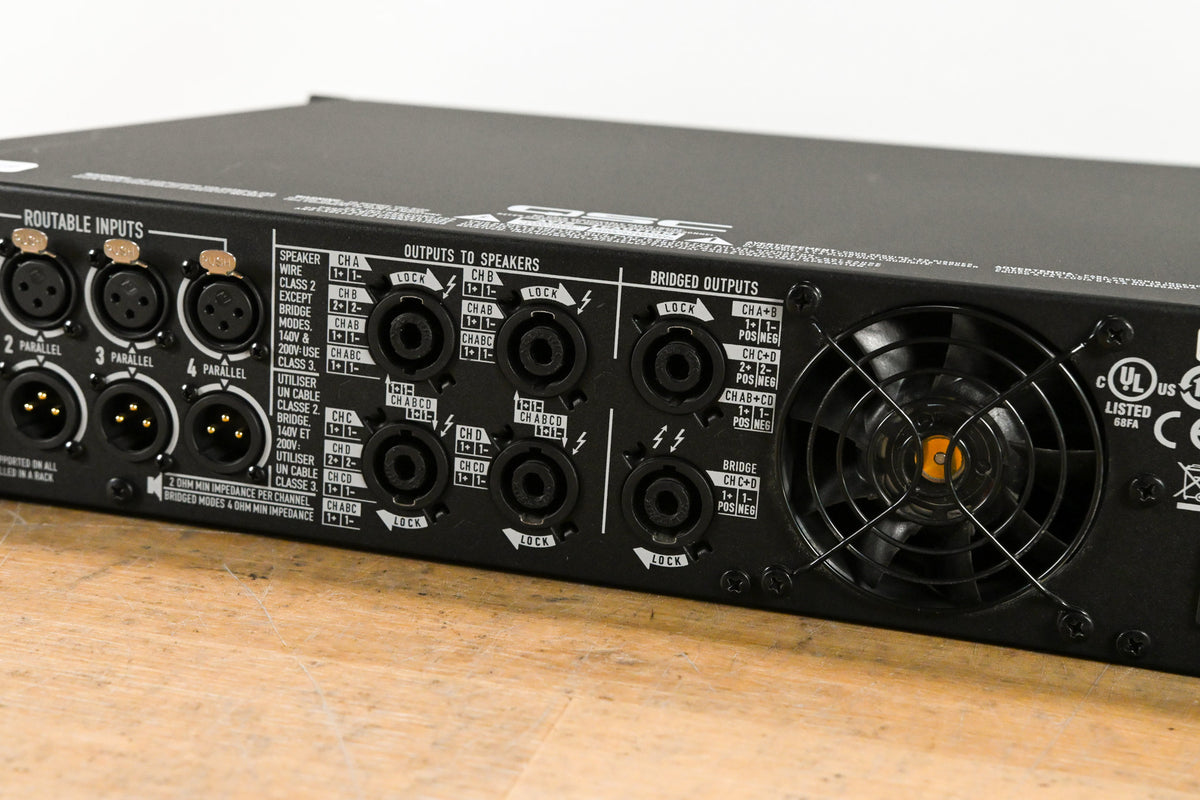 QSC PLD4.5 Four-Channel Power Amplifier with DSP