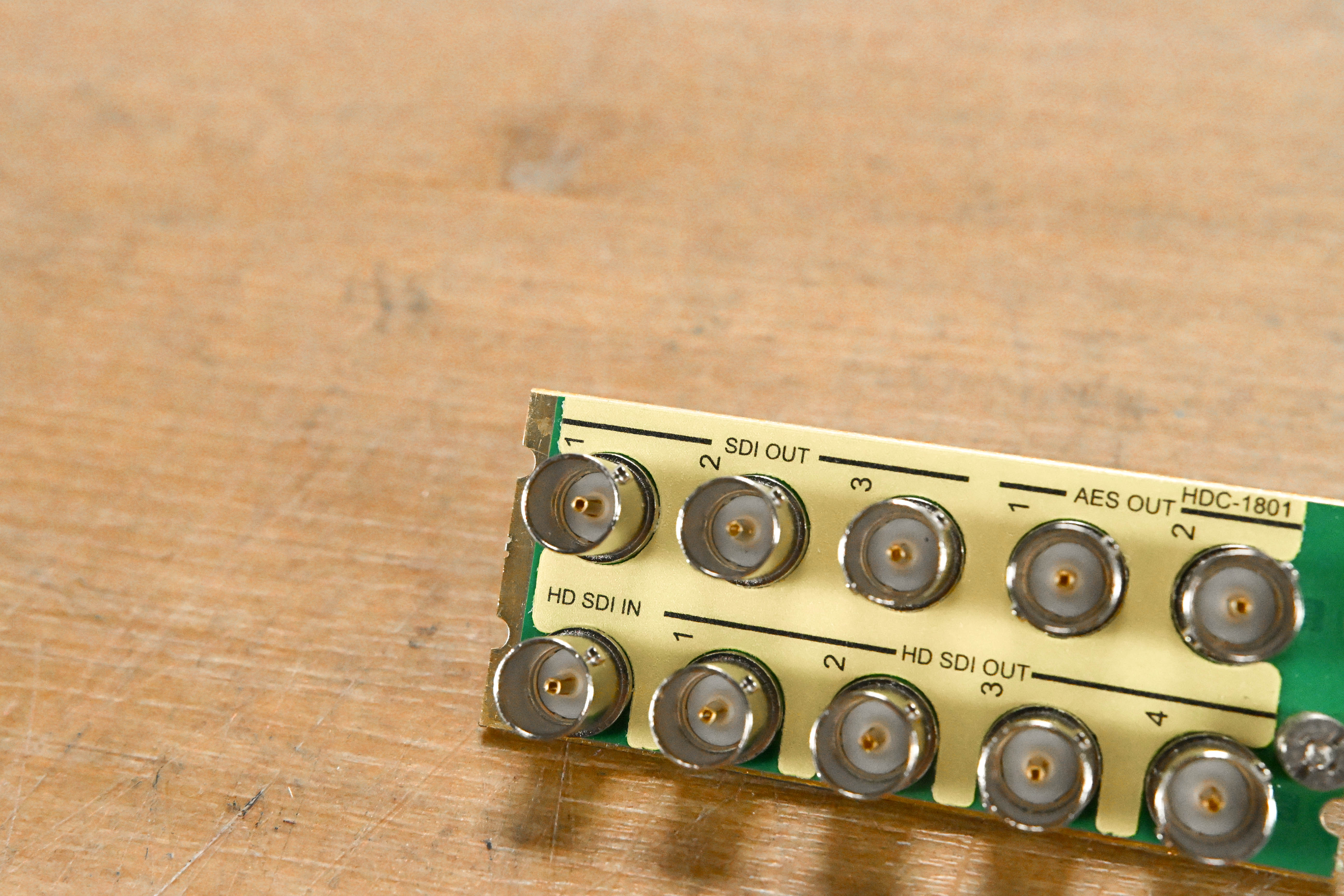 Miranda HDC-1801 Rear I/O Module for Densité Frame