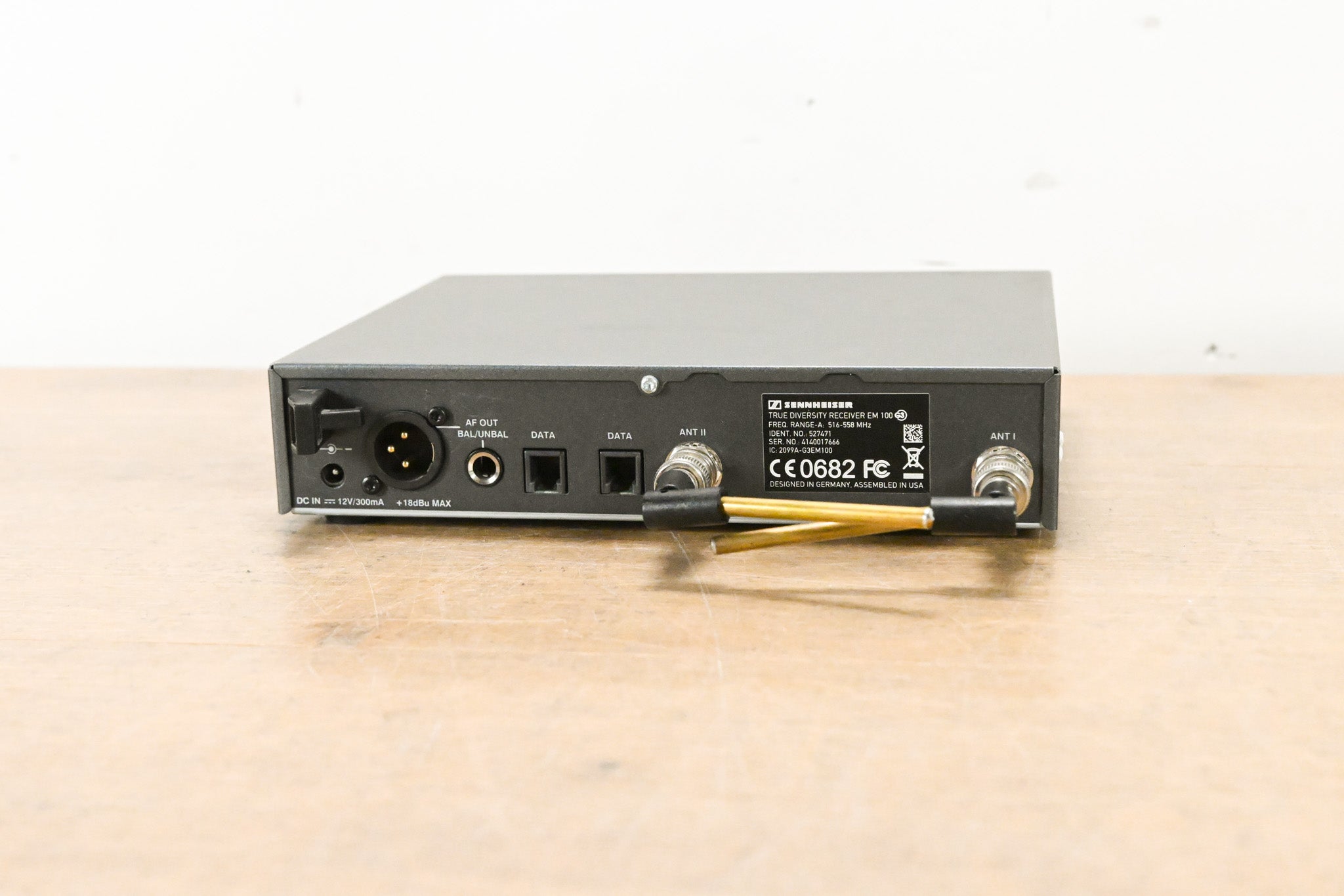 Sennheiser ew 100 G3 Bodypack Wireless System - A Range NO POWER SUPPLY