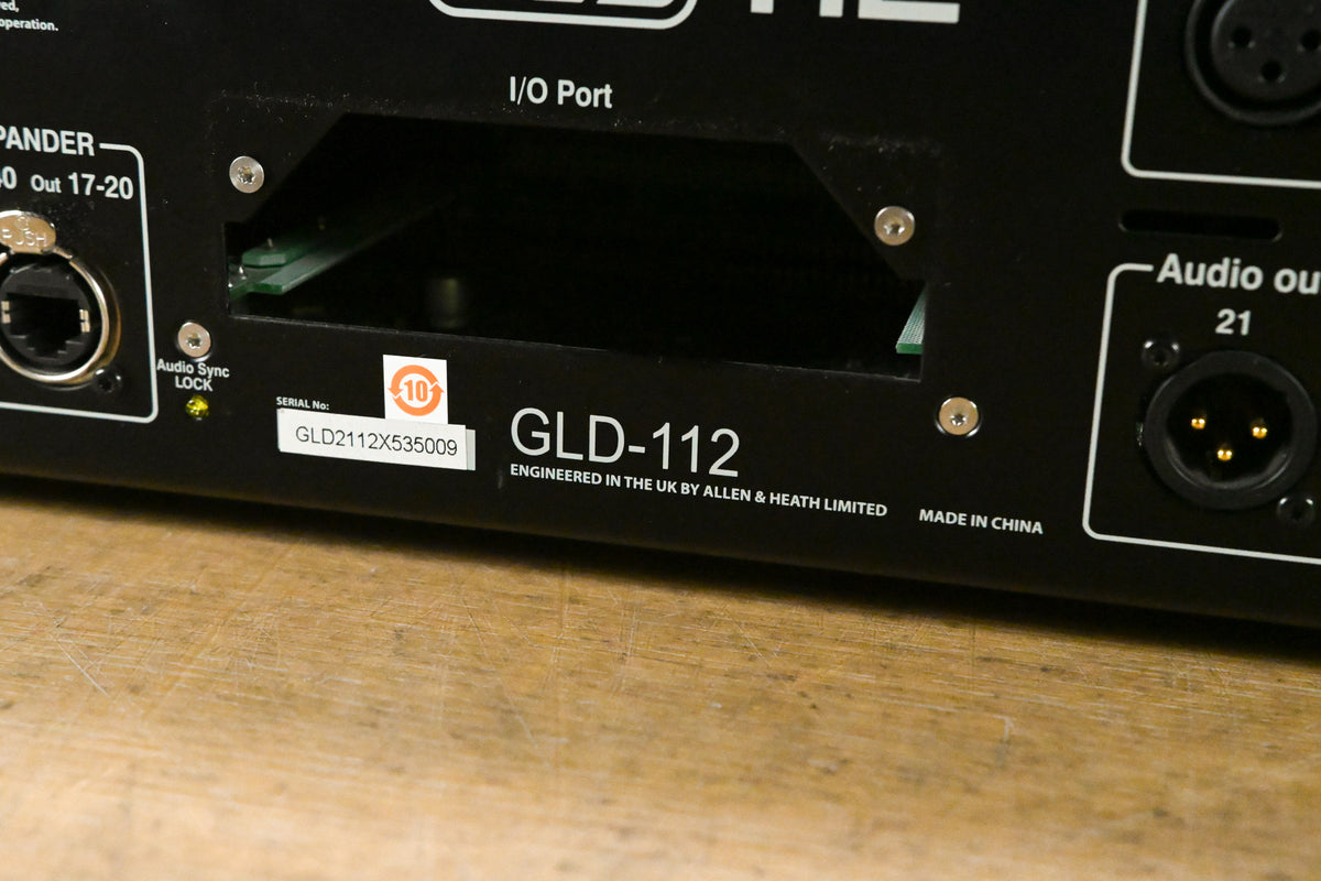 Allen & Heath GLD-112 Chrome Edition Digital Mixing Surface