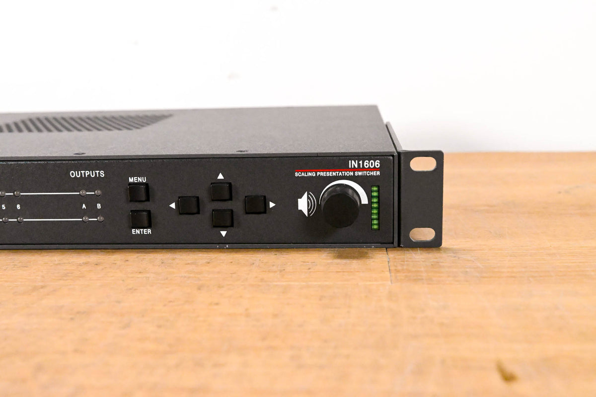 Extron IN1606 Six-Input Scaling Presentation Switcher