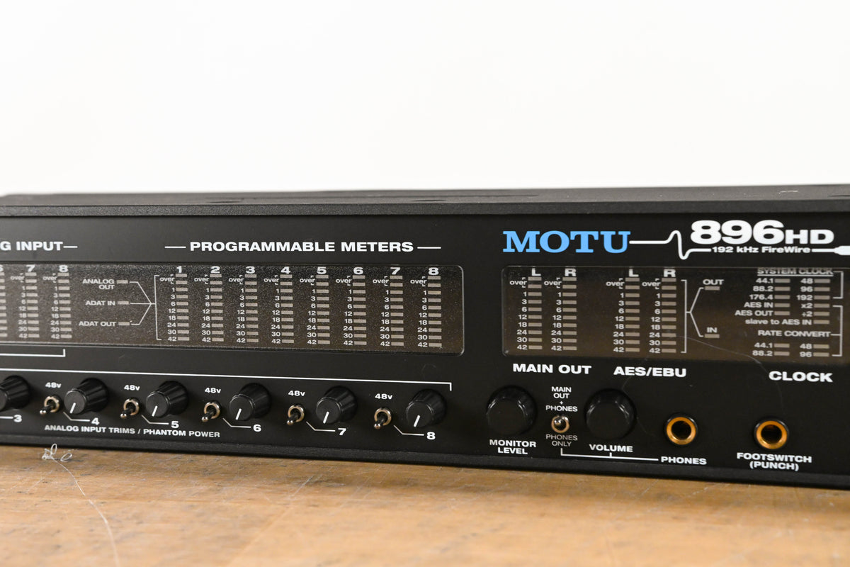 MOTU 896HD 8-Channel FireWire Audio Interface