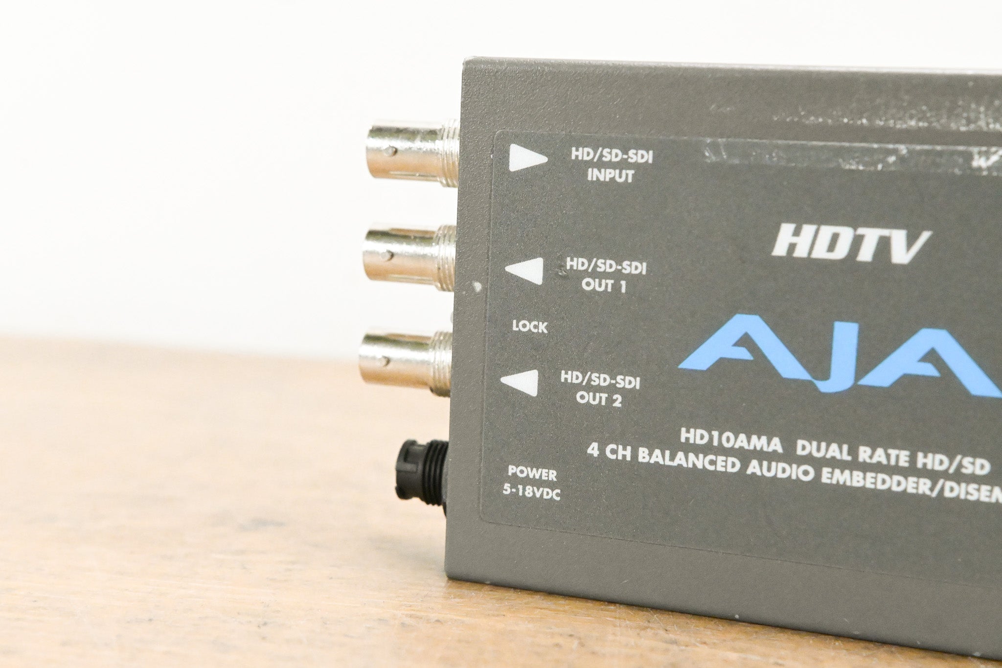 AJA HD10AMA 4-Channel Analog Audio Embedder/Disembedder (NO PSU)